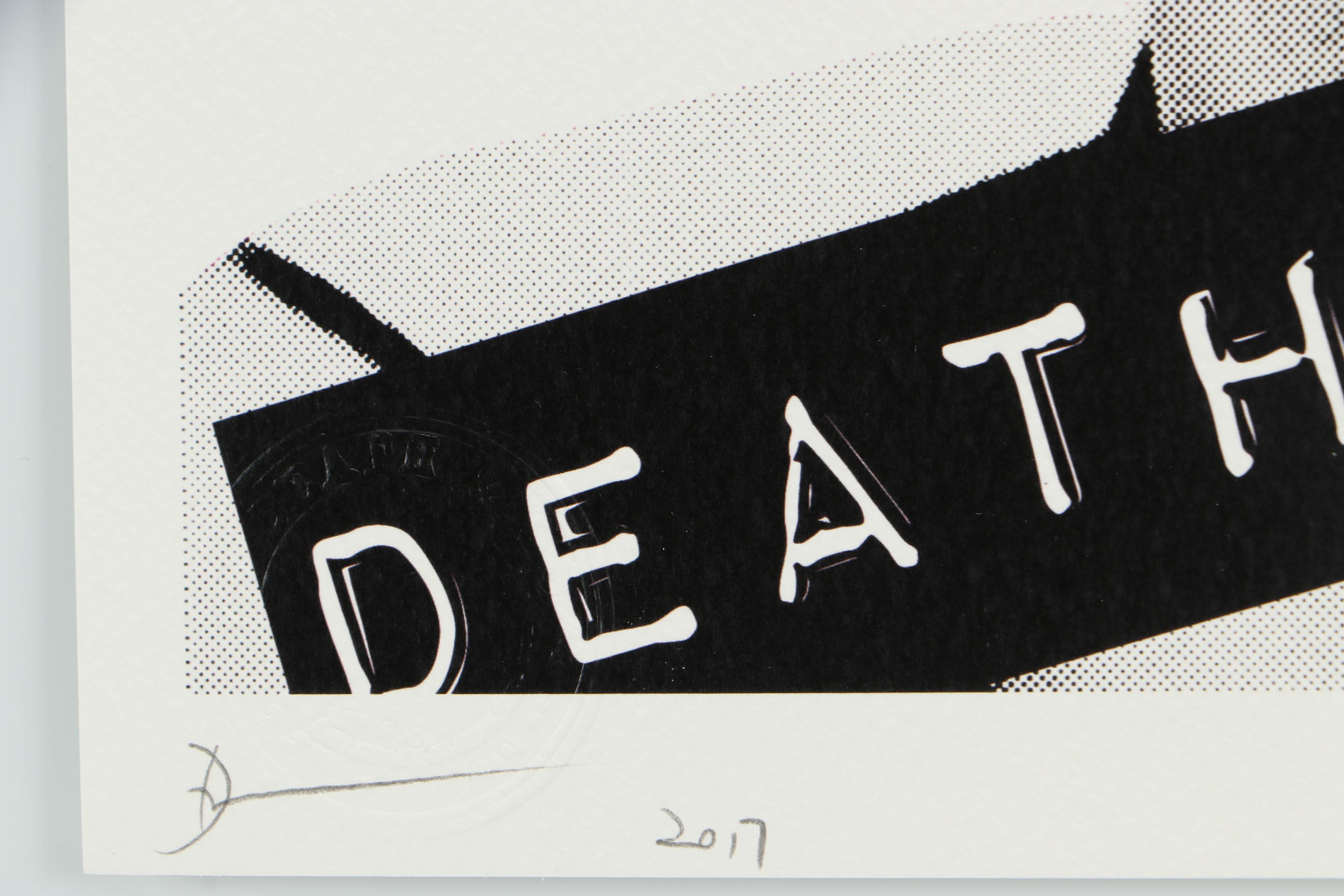 Death NYC Pop Art Graphic Print