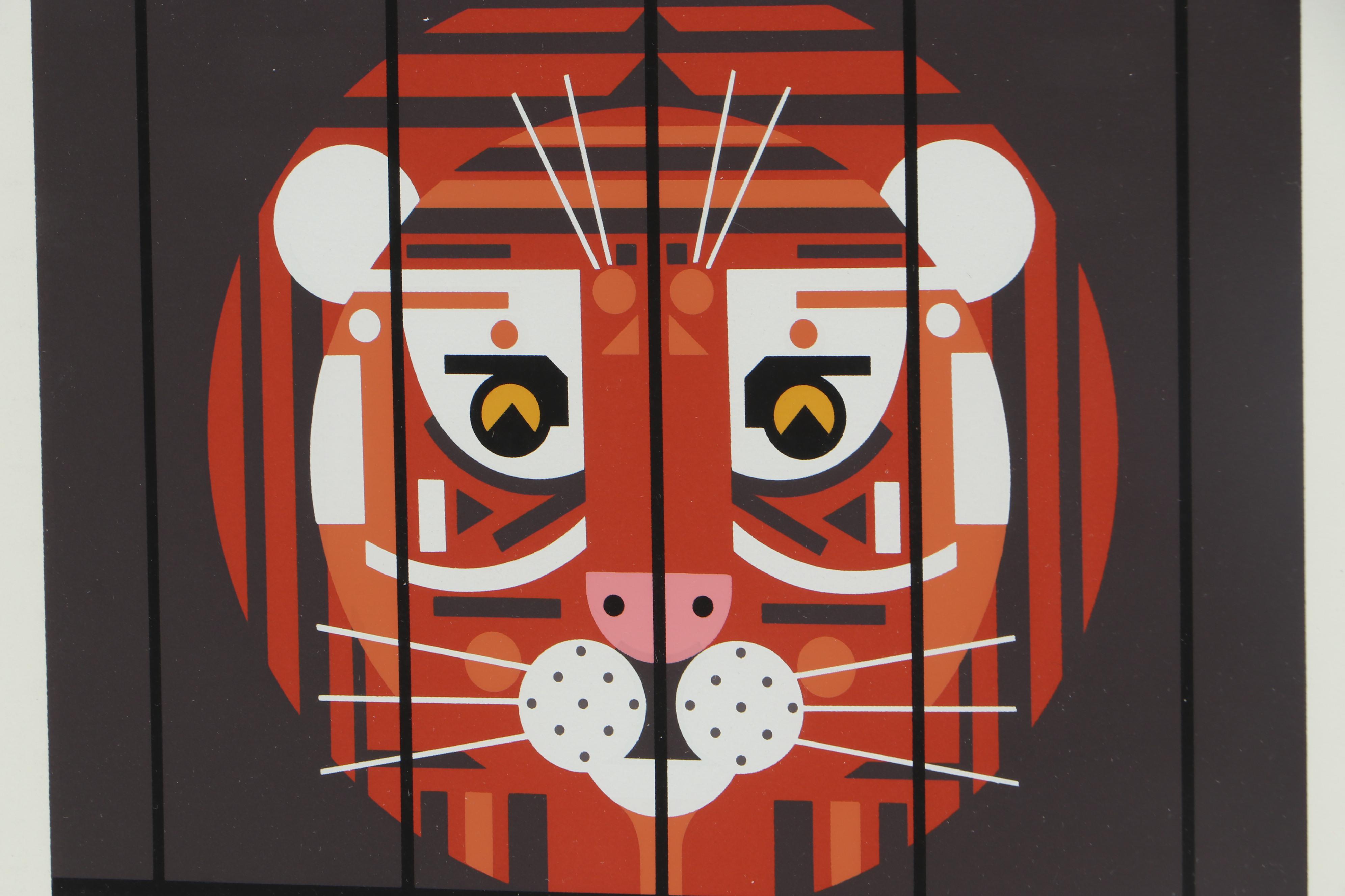 Edie Harper Serigraph "Copycats"