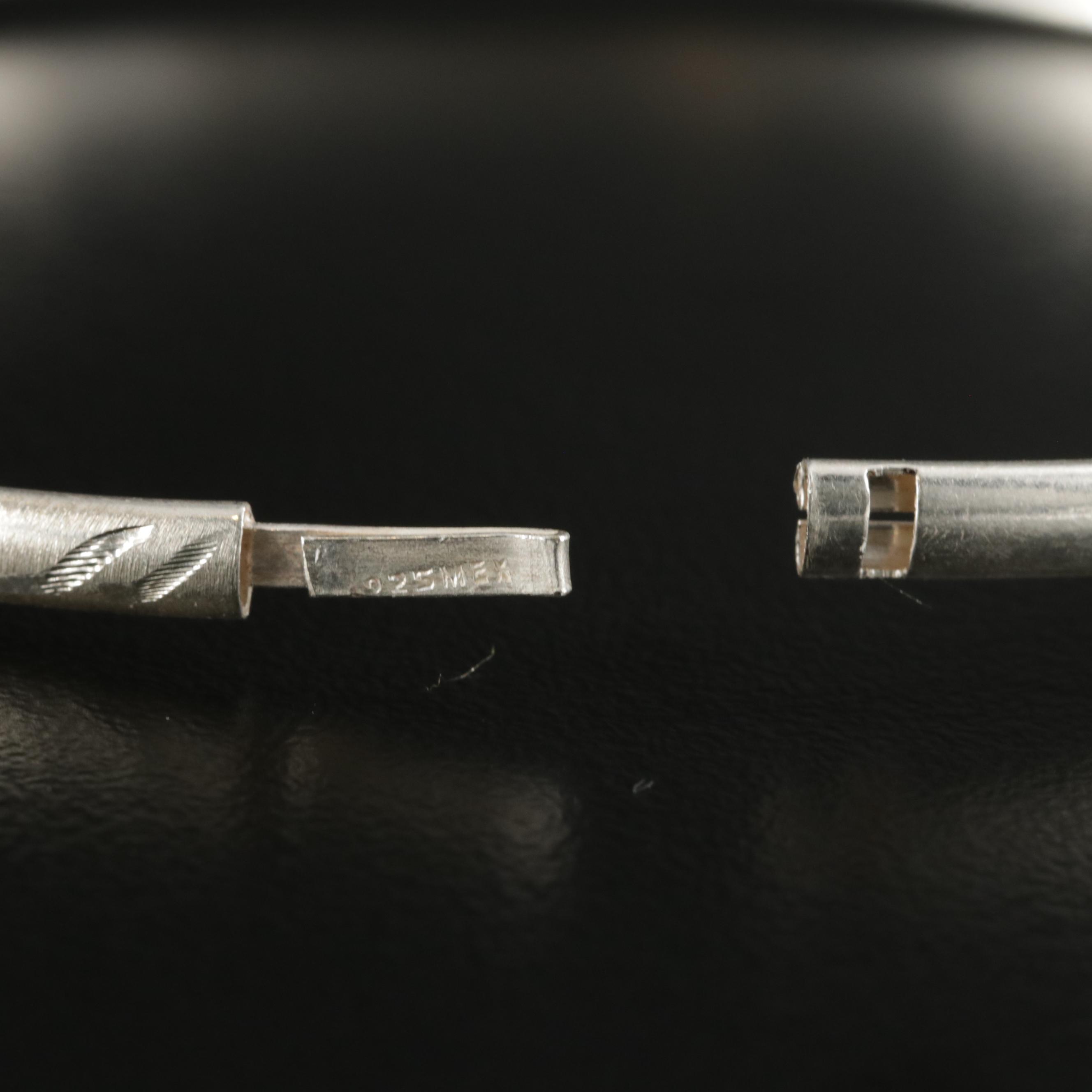 Sterling Silver Bangle Bracelets