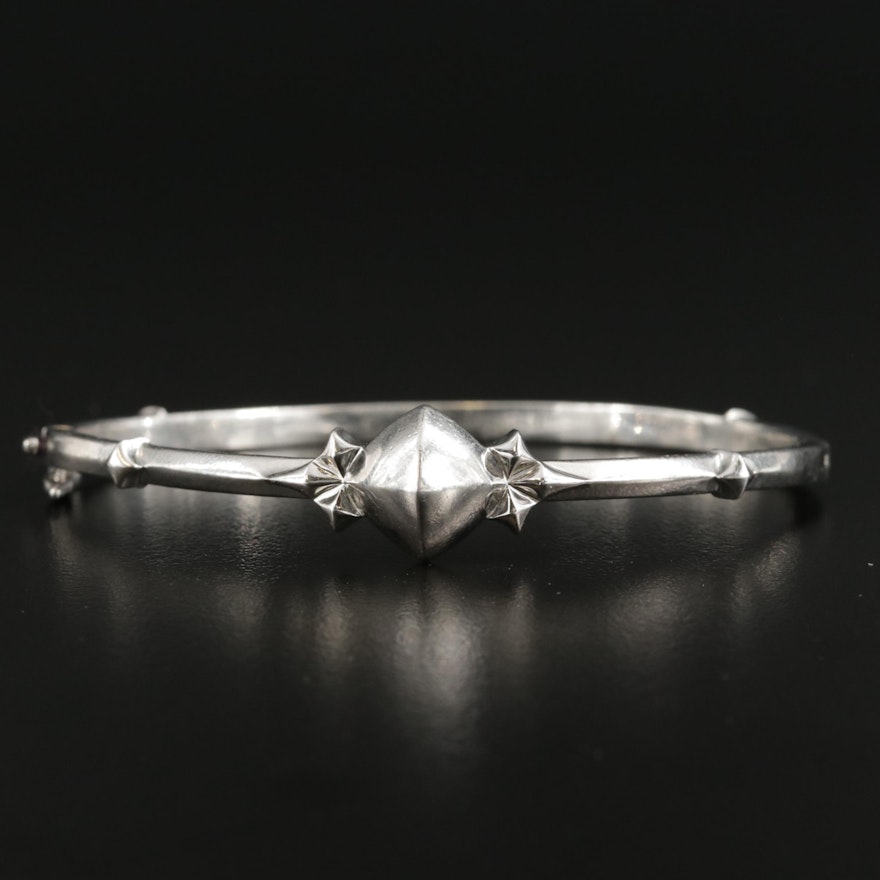 Stephen Webster Sterling Silver Bangle Bracelet