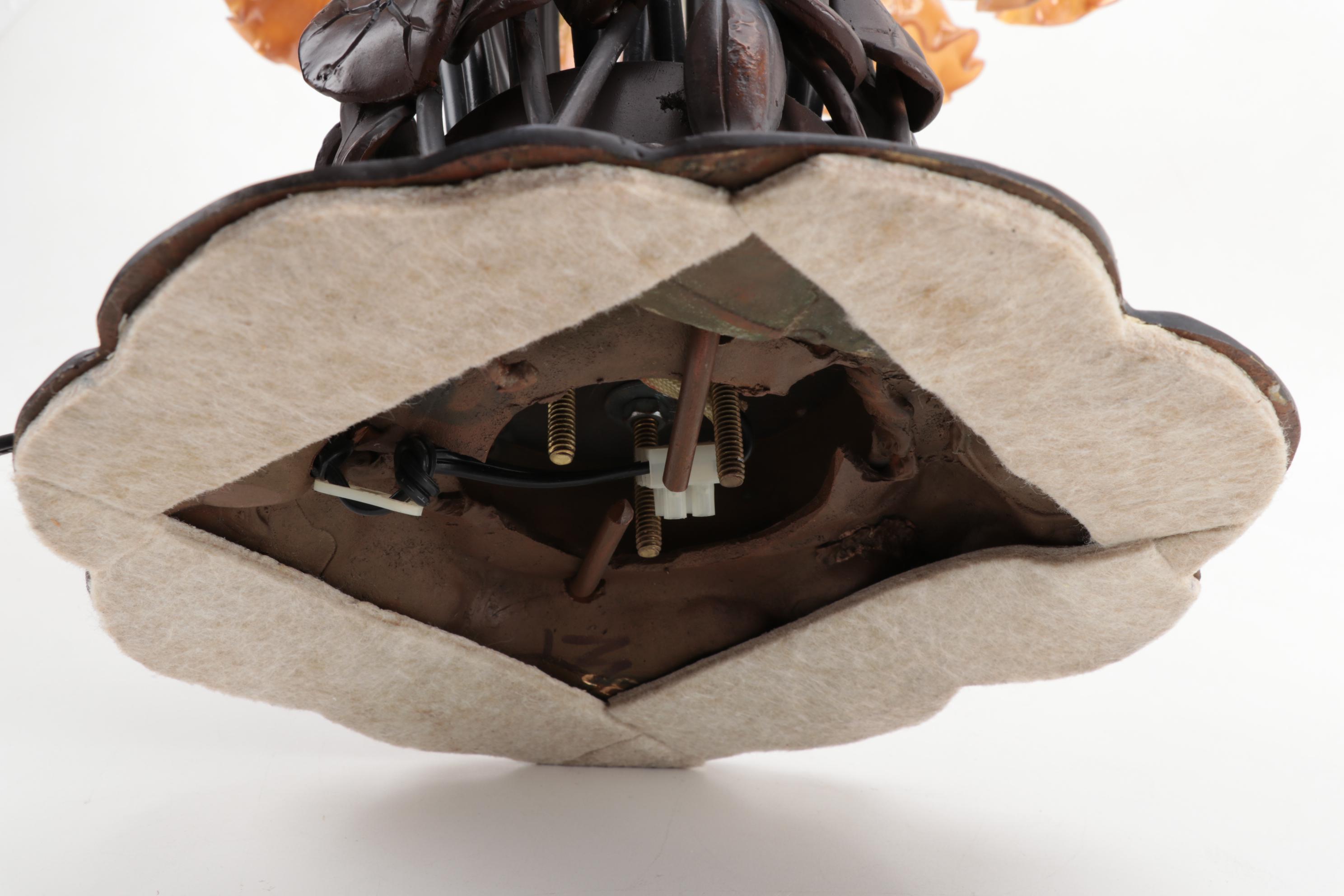 Tiffany Style Lily Flower Table Lamp