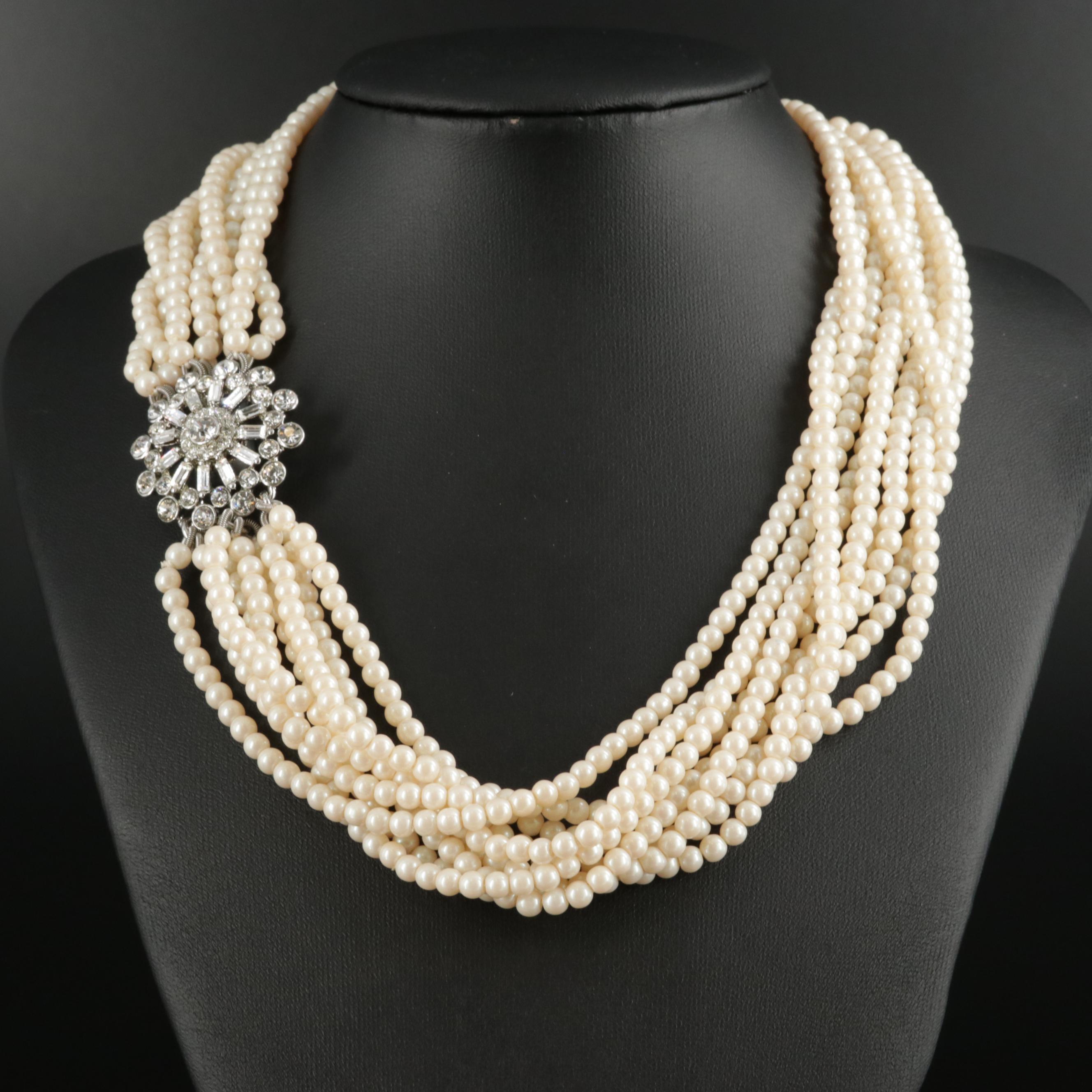 Carolee Lux and Carolee Gemstone Necklaces and Bracelet