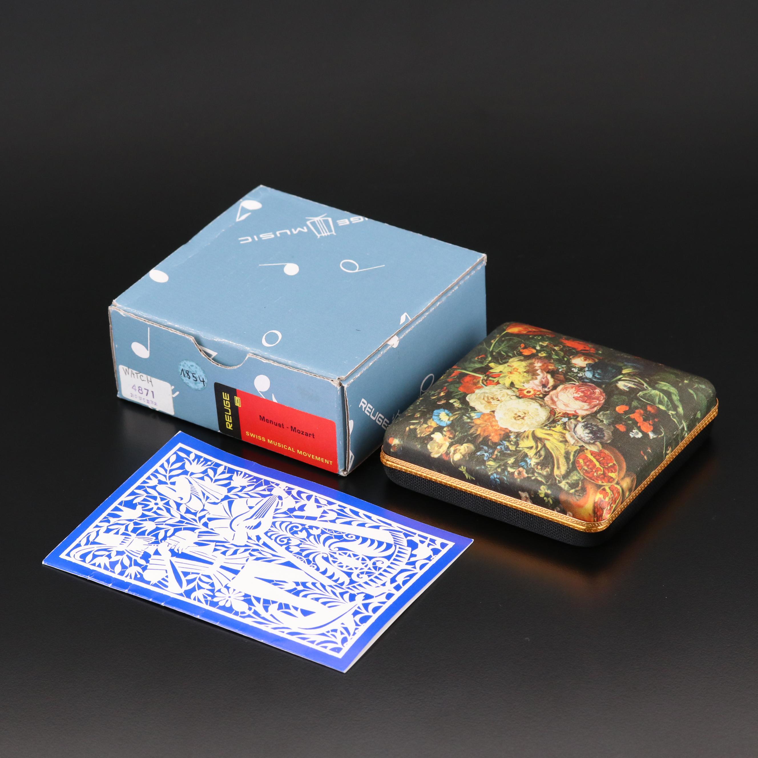 Reuge Swiss Musical Movement Pocket Watch