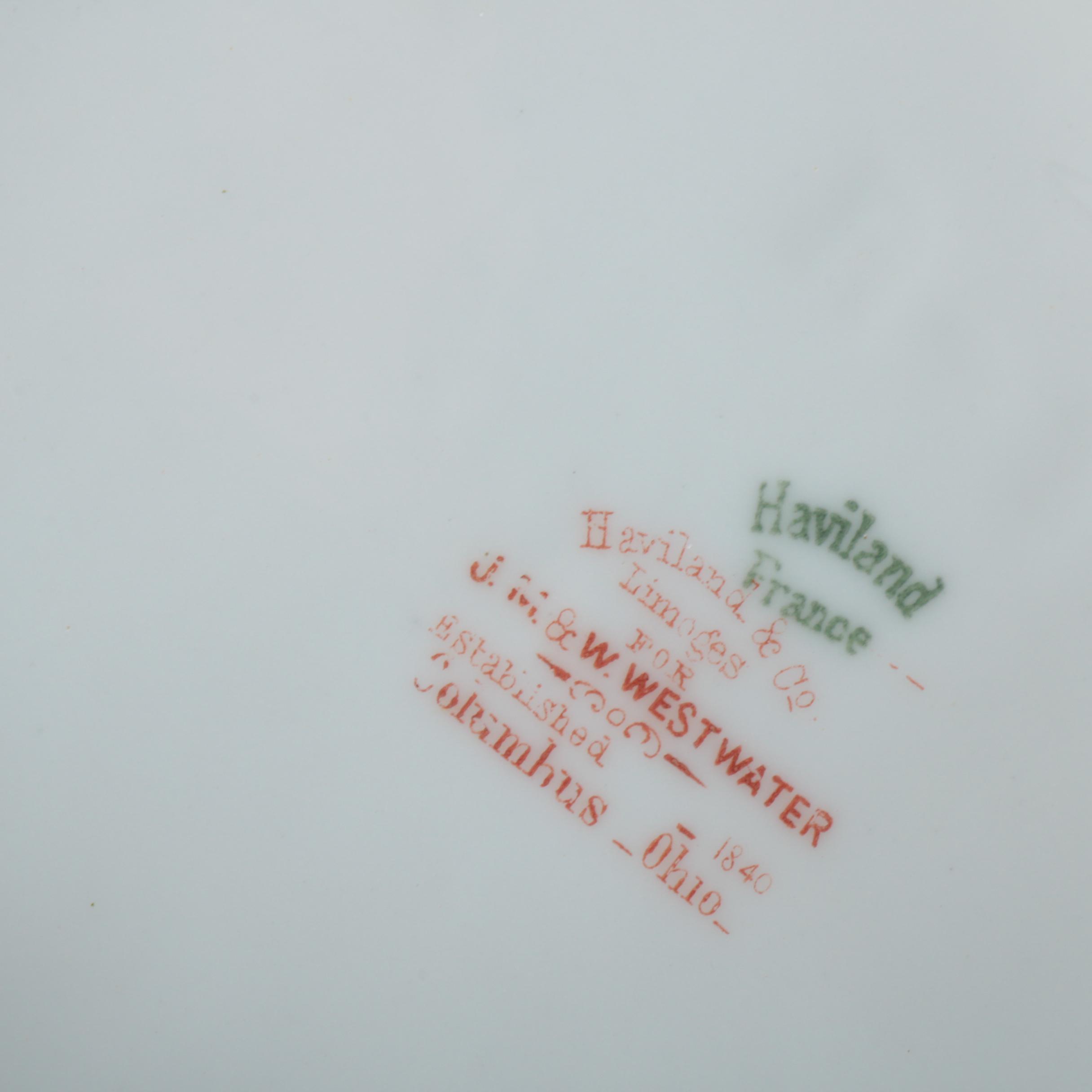 Haviland, Jean Pouyat and Other Porcelain Serveware, Early to Mid 20th C.