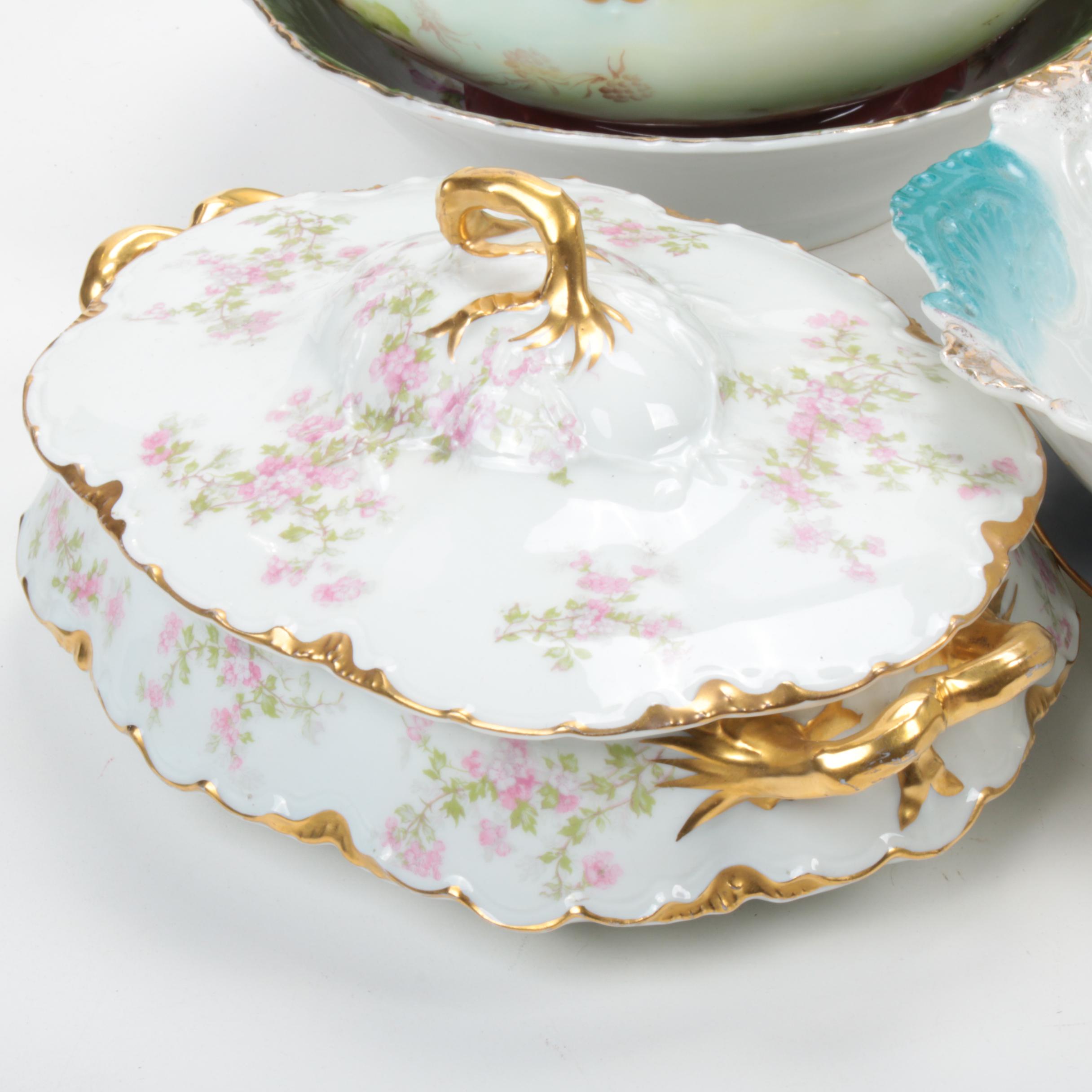 Haviland, Jean Pouyat and Other Porcelain Serveware, Early to Mid 20th C.