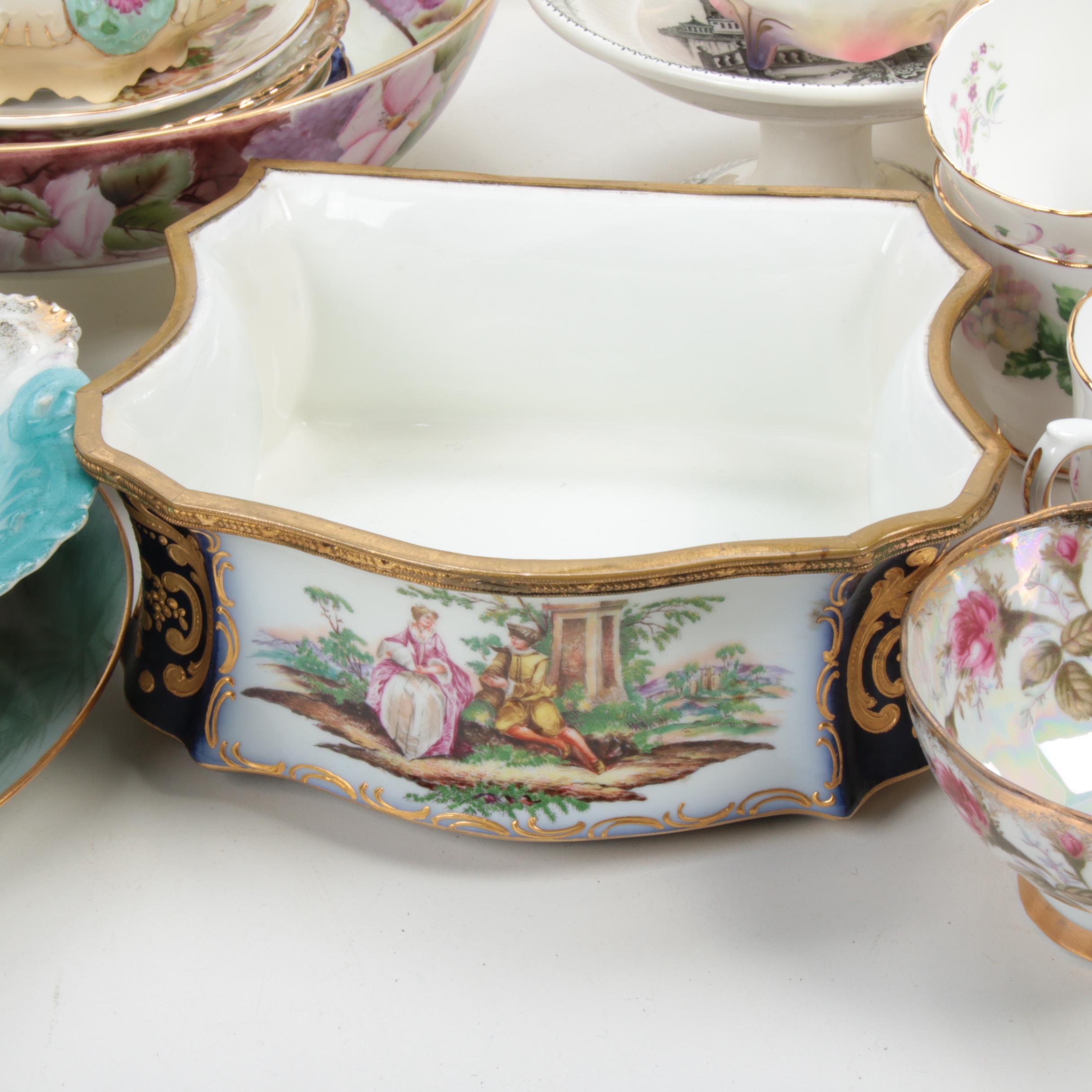 Haviland, Jean Pouyat and Other Porcelain Serveware, Early to Mid 20th C.
