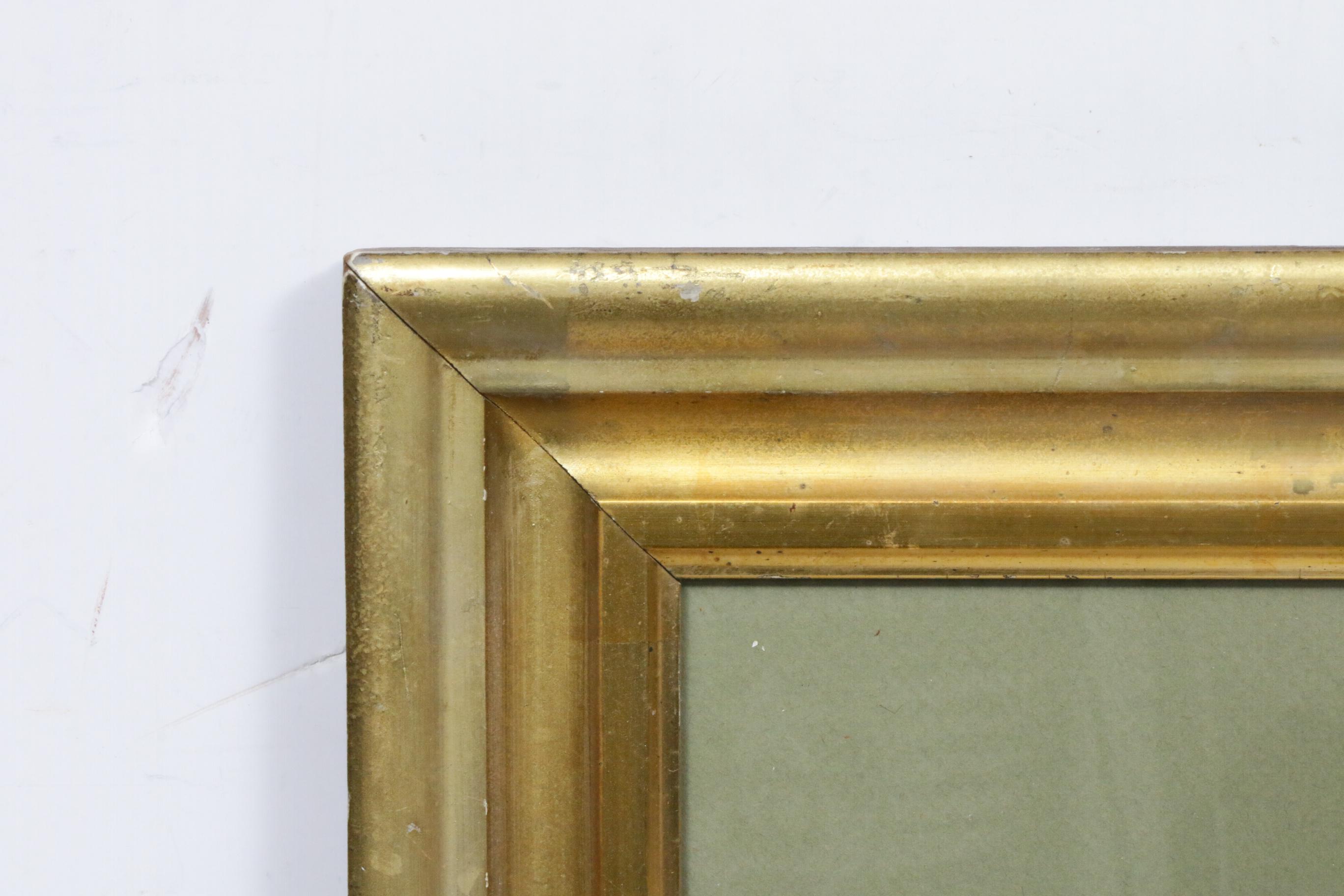 Paul Chidlaw Abstract Charcoal Drawing, Mid to Late 20th Century