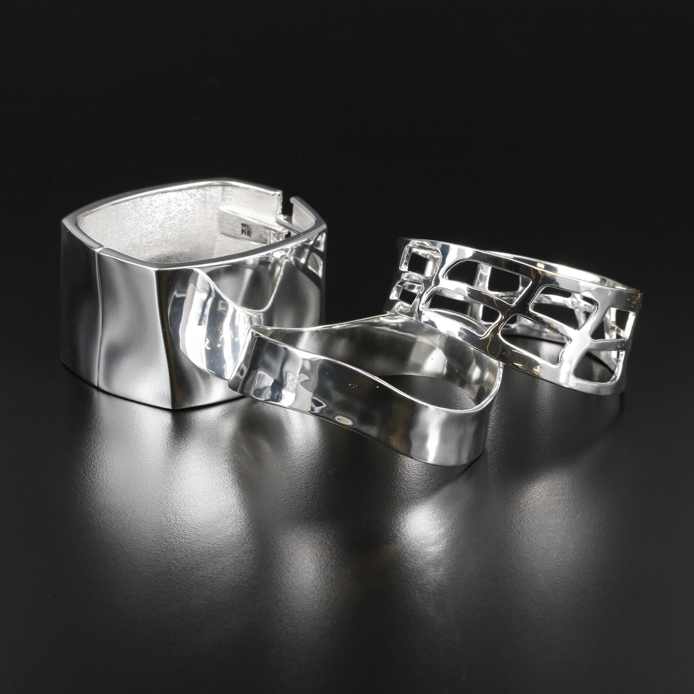 Robert Lee Morris Metal Bangle Bracelets