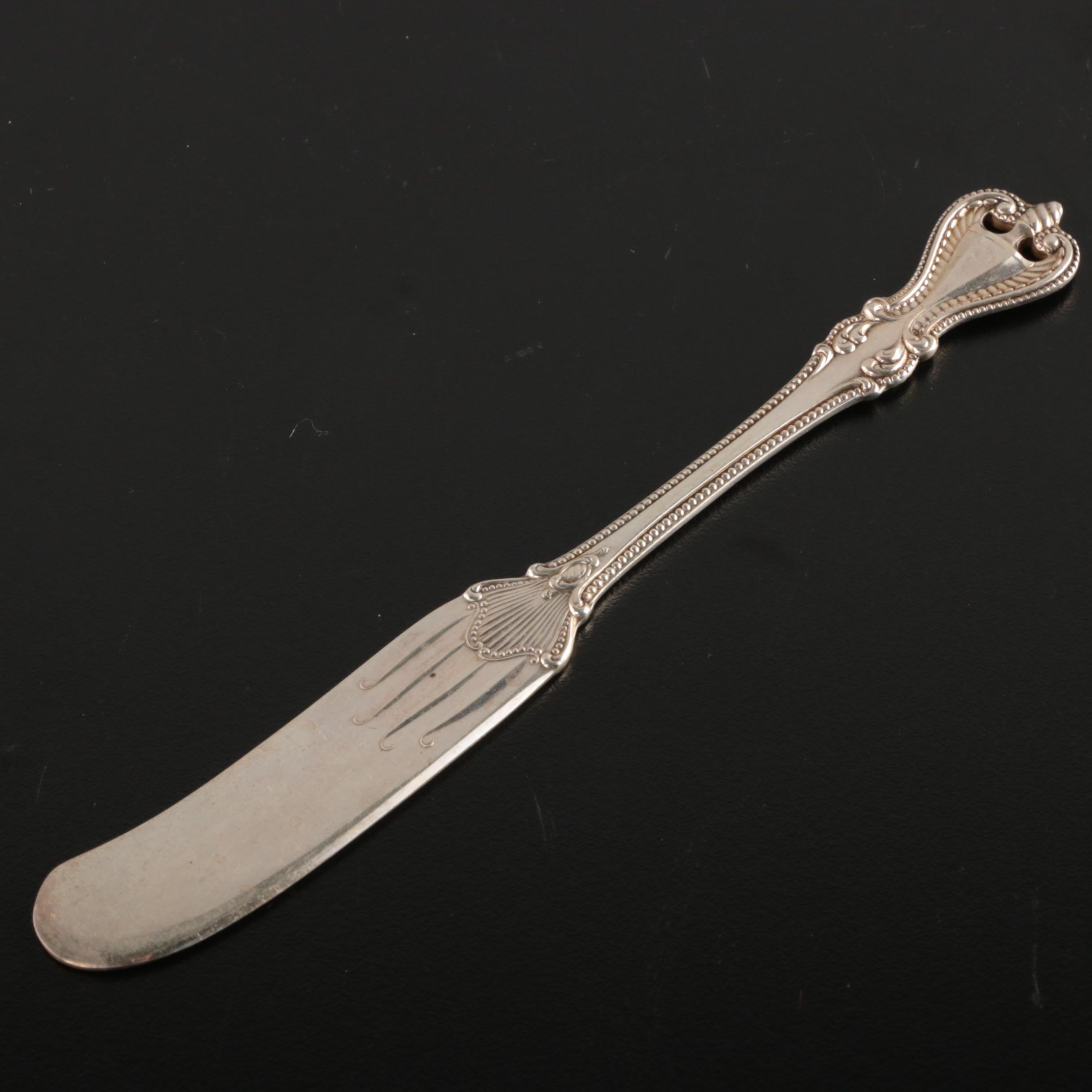 Towle "Old Colonial" Sterling Silver Flatware and Other Flatware in Chest