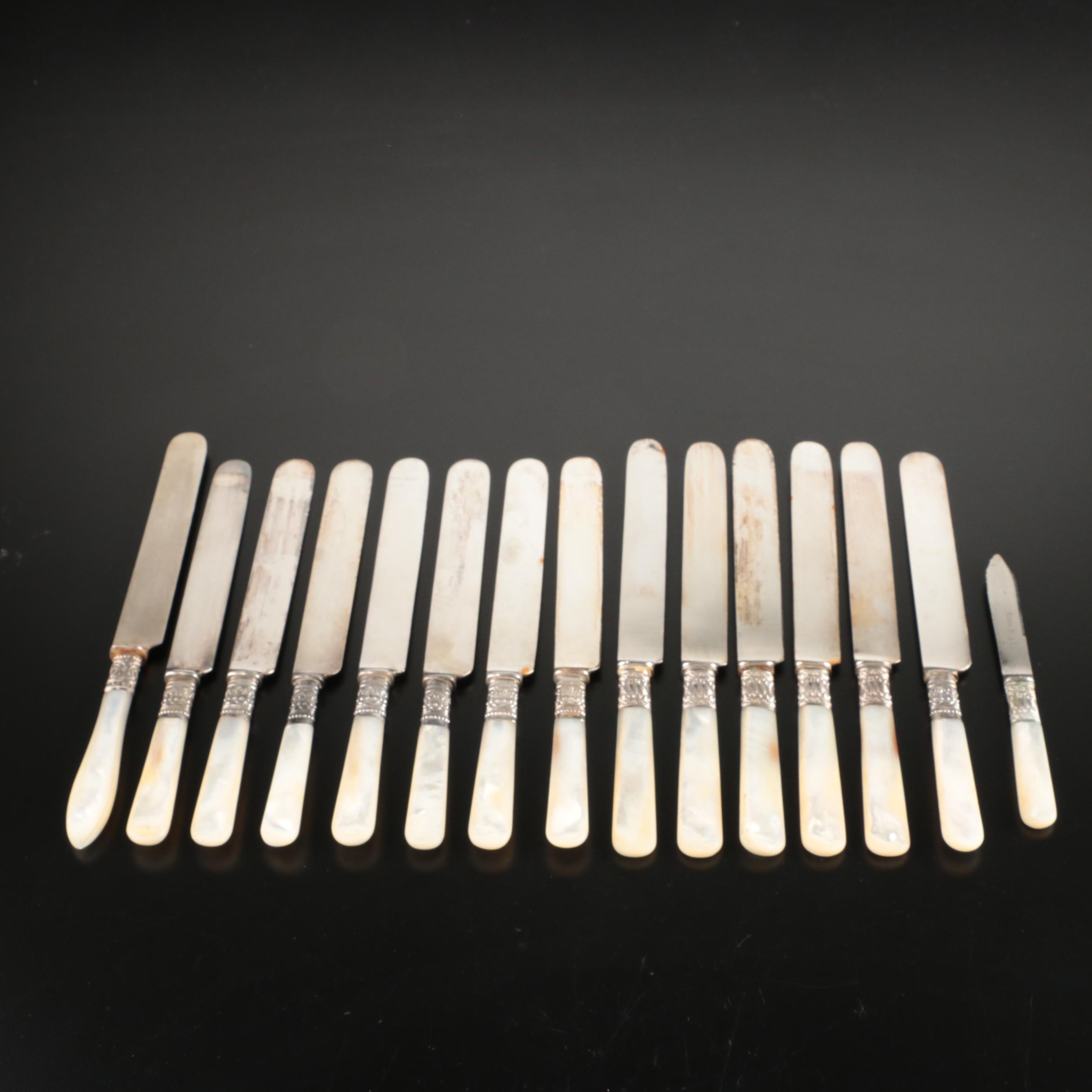 Towle "Old Colonial" Sterling Silver Flatware and Other Flatware in Chest