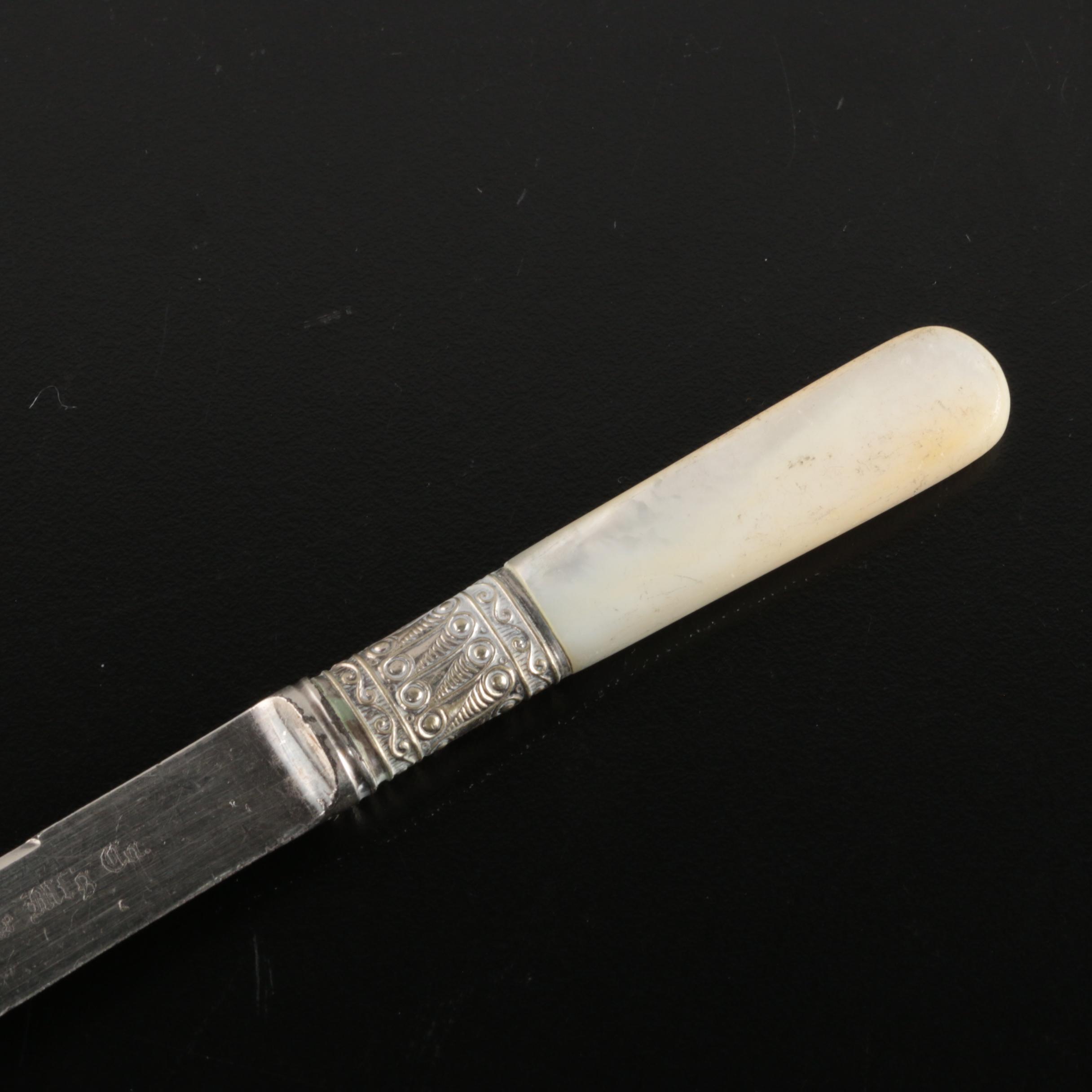 Towle "Old Colonial" Sterling Silver Flatware and Other Flatware in Chest