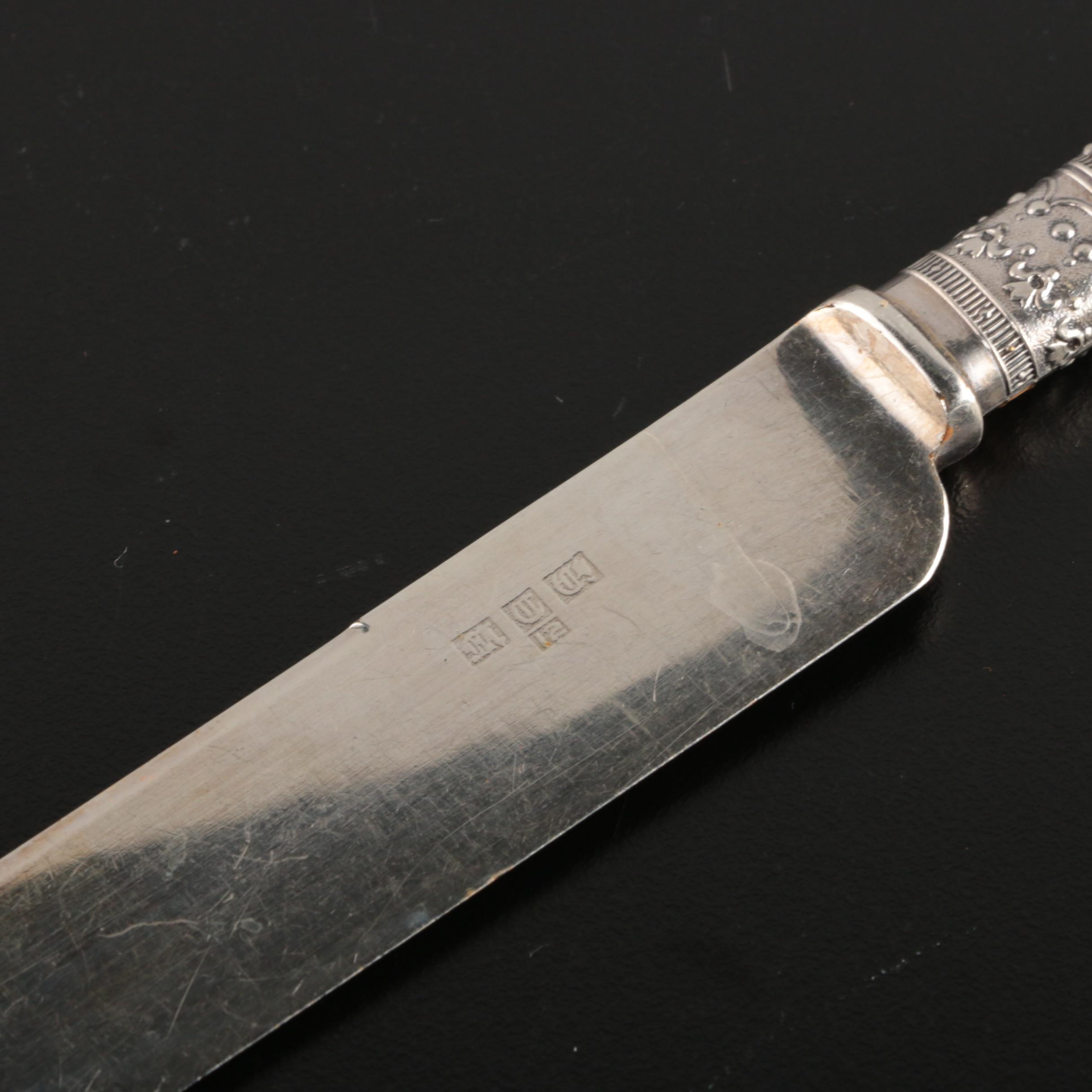 Towle "Old Colonial" Sterling Silver Flatware and Other Flatware in Chest