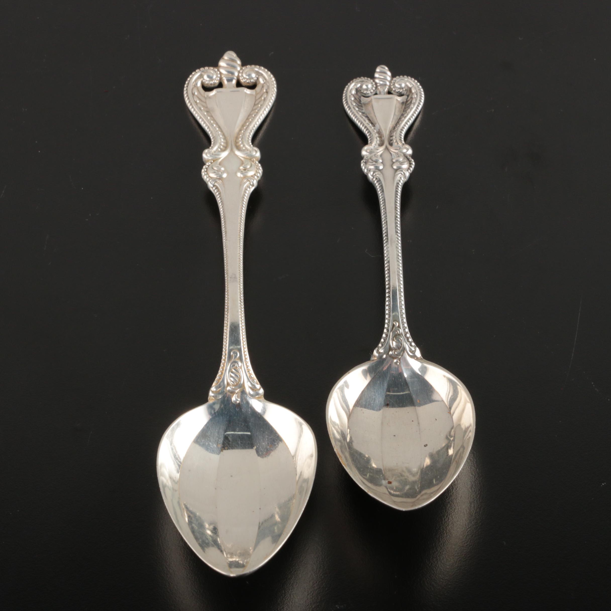 Towle "Old Colonial" Sterling Silver Flatware and Other Flatware in Chest