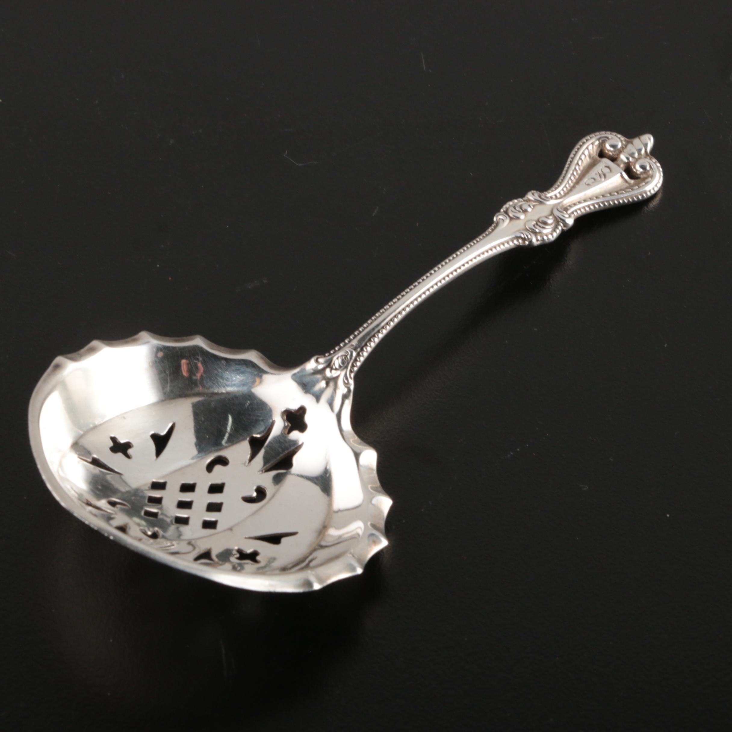 Towle "Old Colonial" Sterling Silver Flatware and Other Flatware in Chest