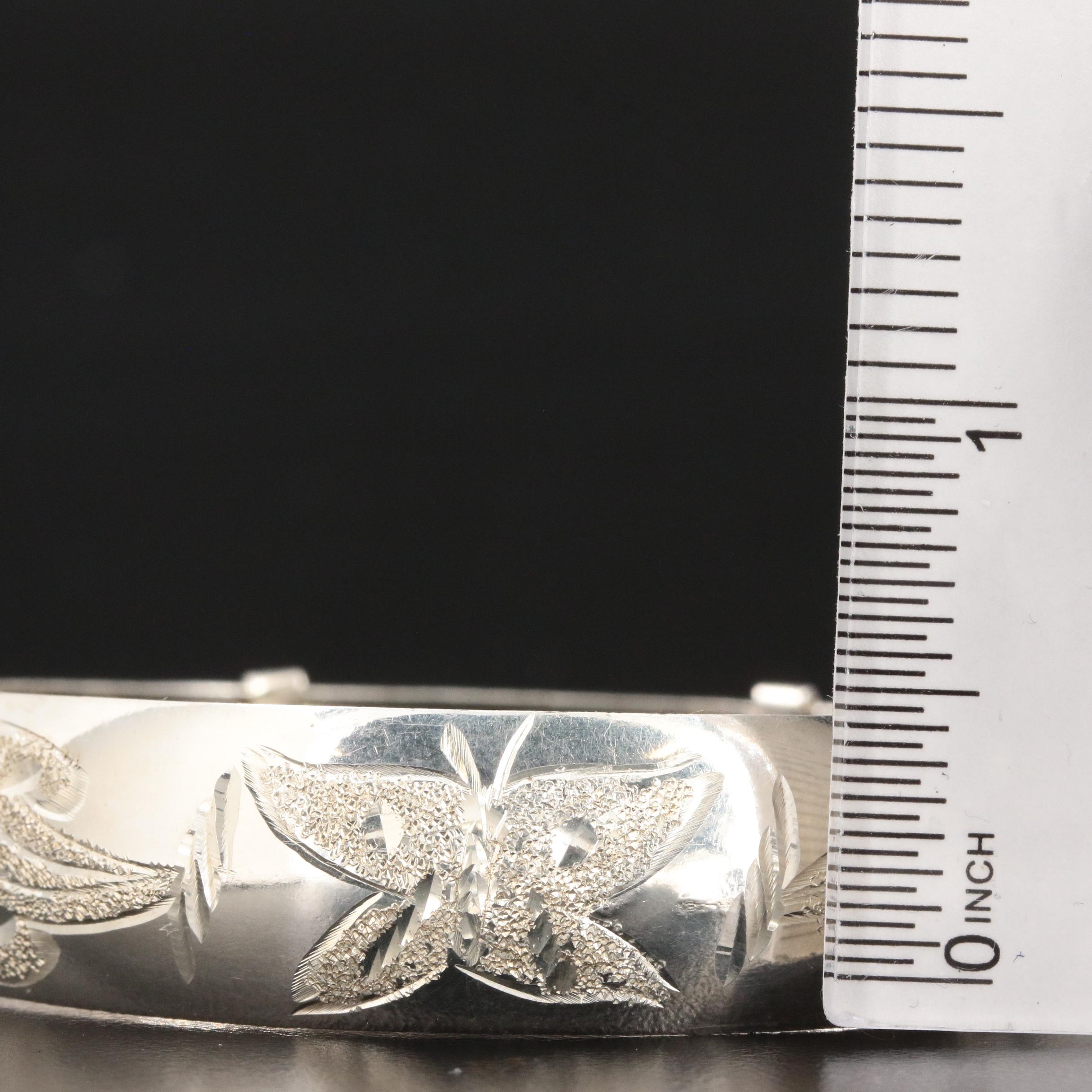 Sterling Silver Omega Chain and Bangle Bracelets