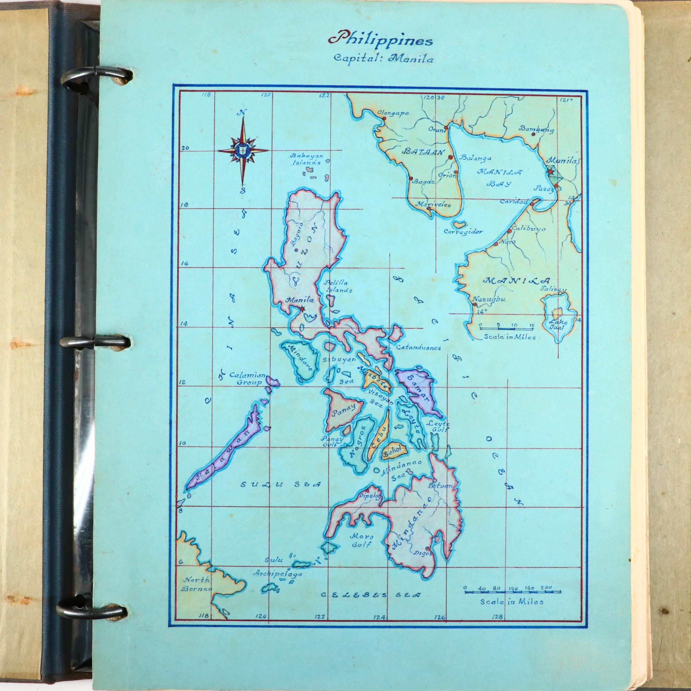 Album of Antique to Vintage Postage Stamps From the Philippines