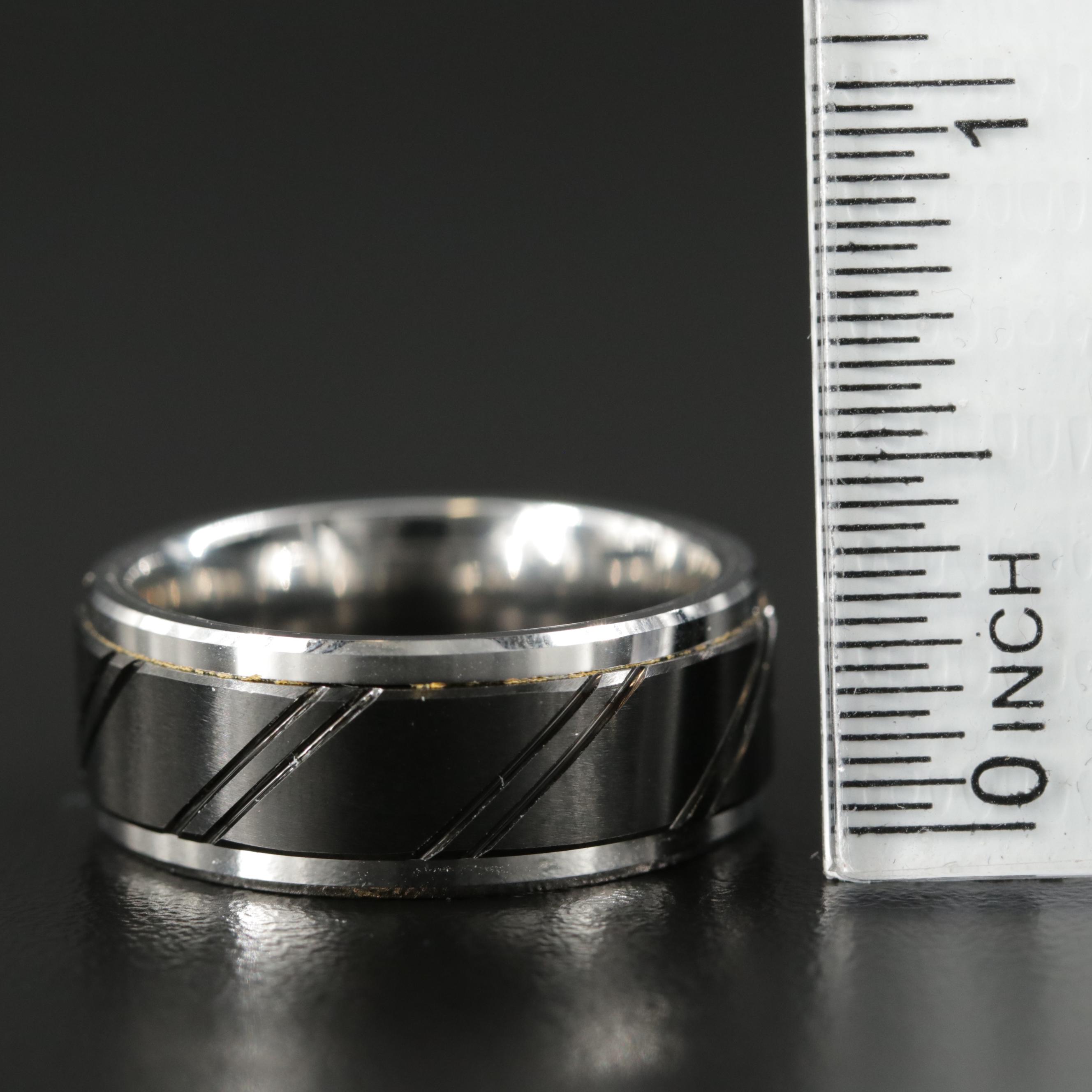 Triton Tungsten Carbide Ring