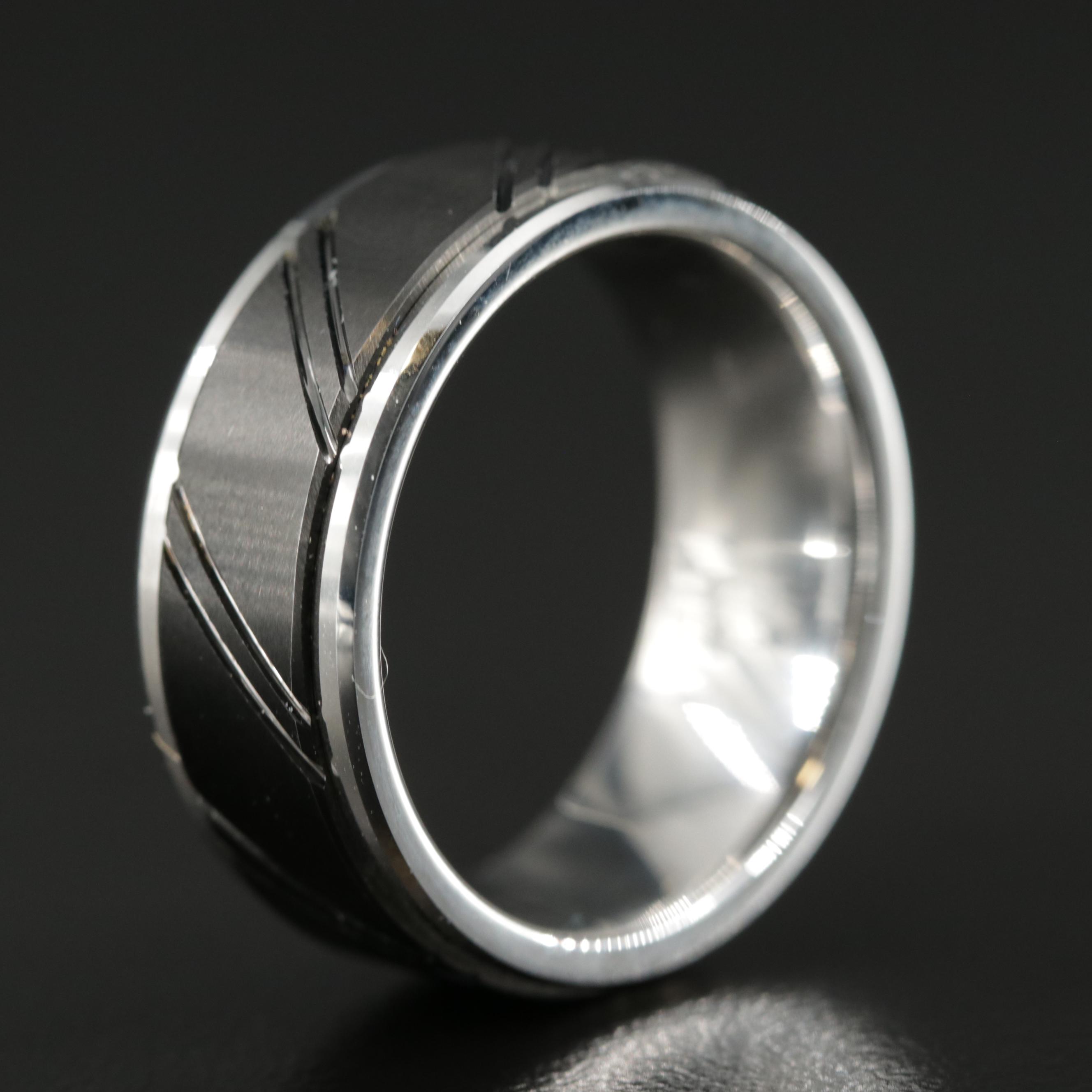 Triton Tungsten Carbide Ring