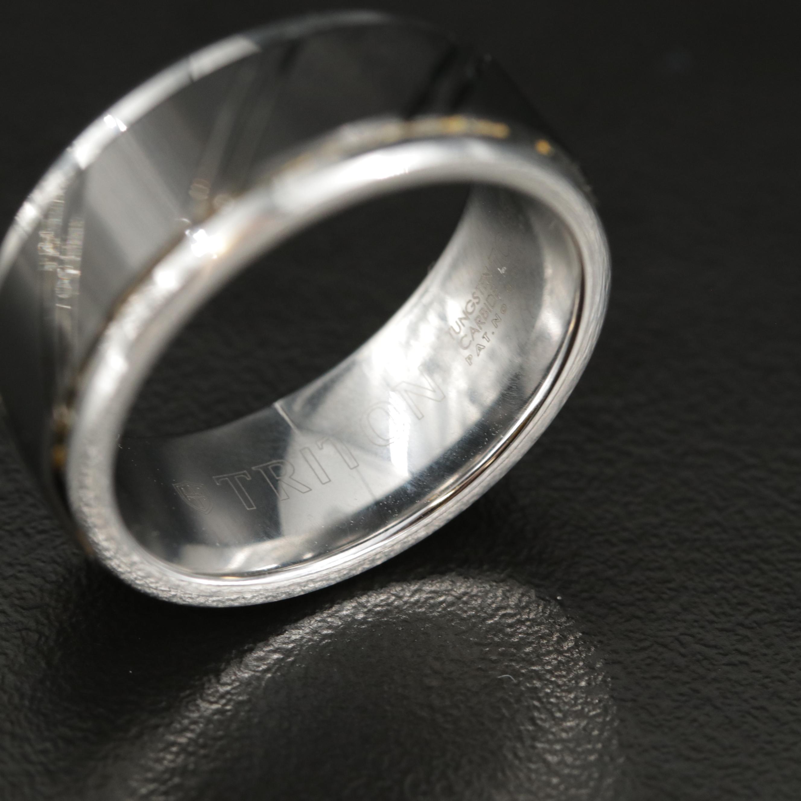 Triton Tungsten Carbide Ring