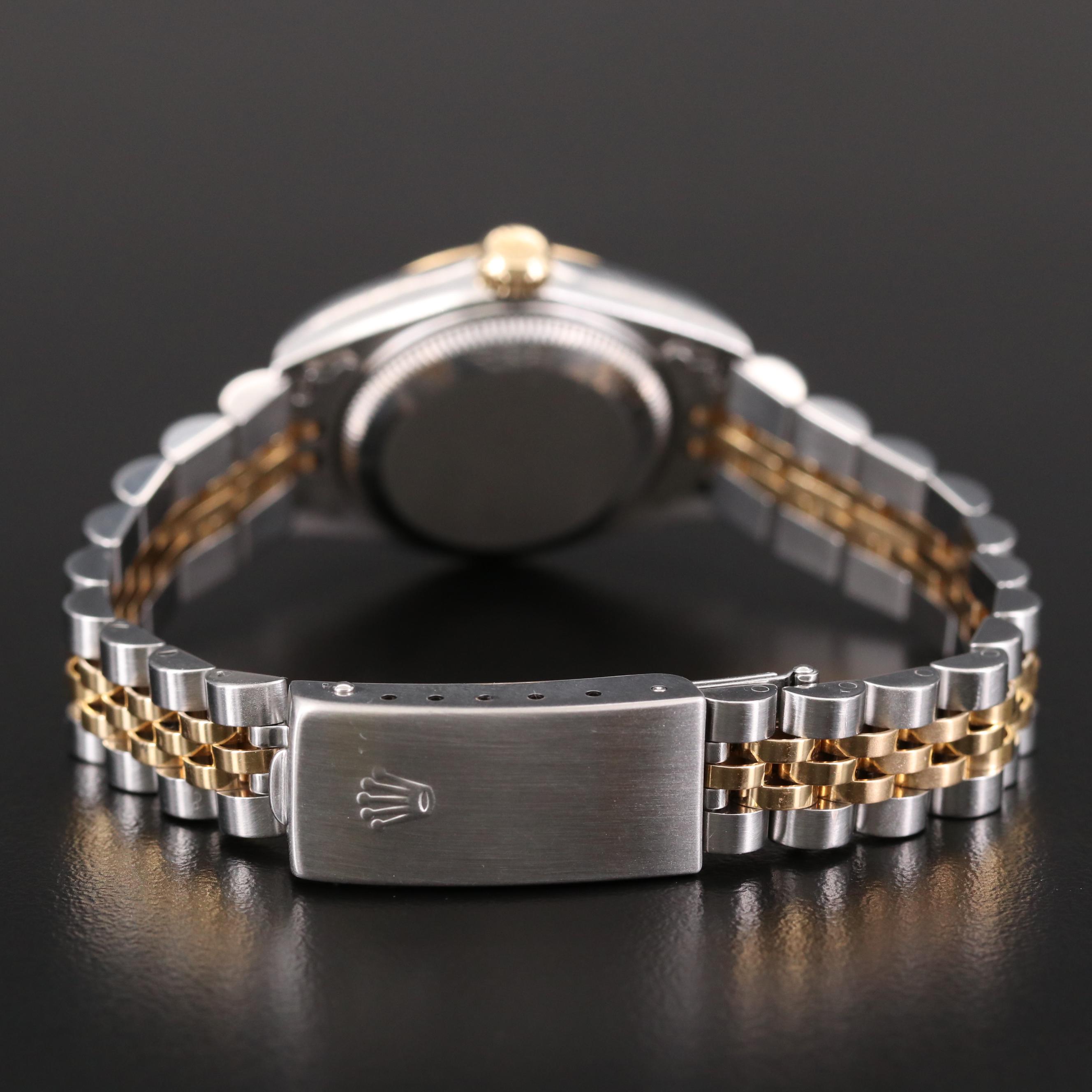 Rolex Datejust 18K Gold and Stainless Steel Automatic Watch, 1997