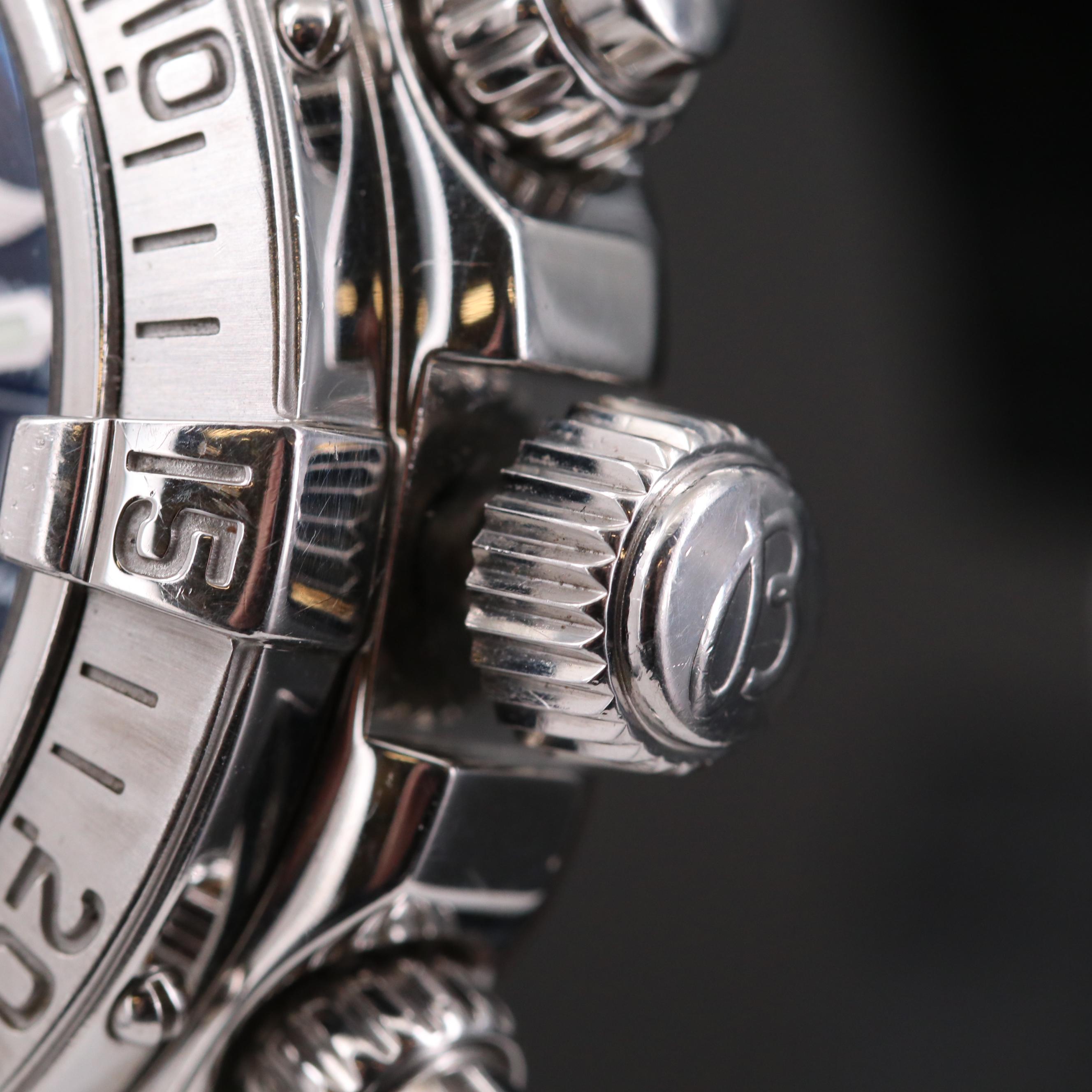 Breitling Chrono Superocean Stainless Steel Automatic Watch