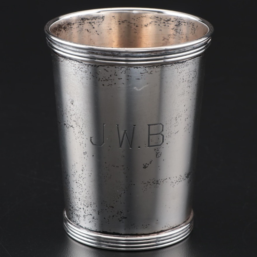 International Sterling Silver Mint Julep Cup, 20th Century