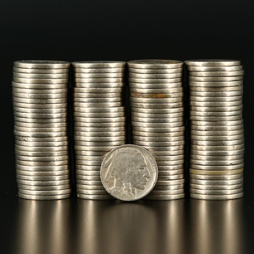 113 Readable Date U.S. Buffalo Nickels