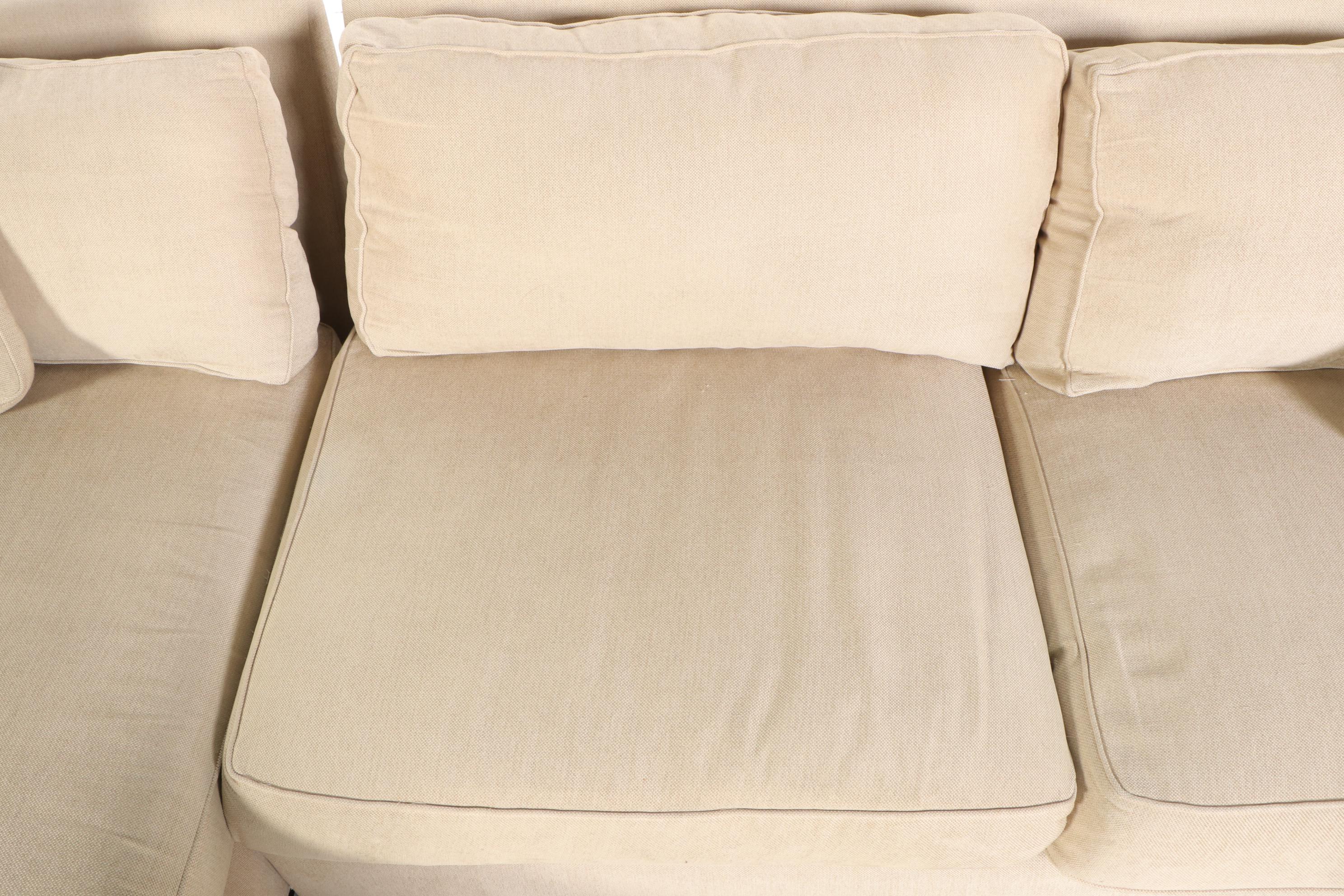 Martha Stewart with Bernhardt Chaise Sectional Sofa