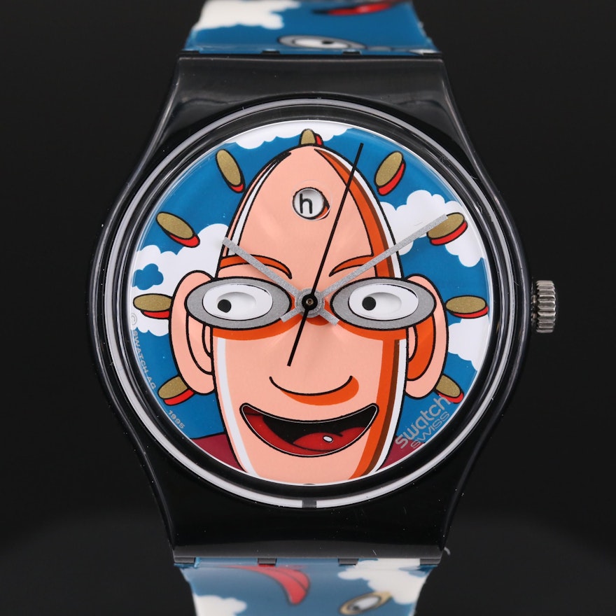 Swatch Looka Quartz Limited Edition Wristwatch, 1996