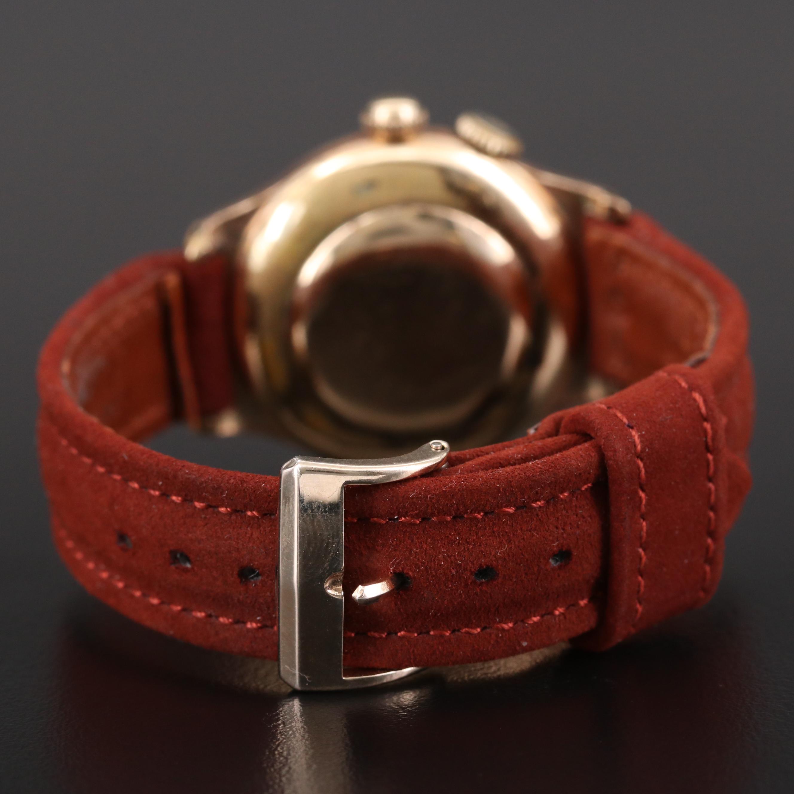 Vintage Longines Lindbergh Hour Angle 10K Gold Filled Navigation Watch