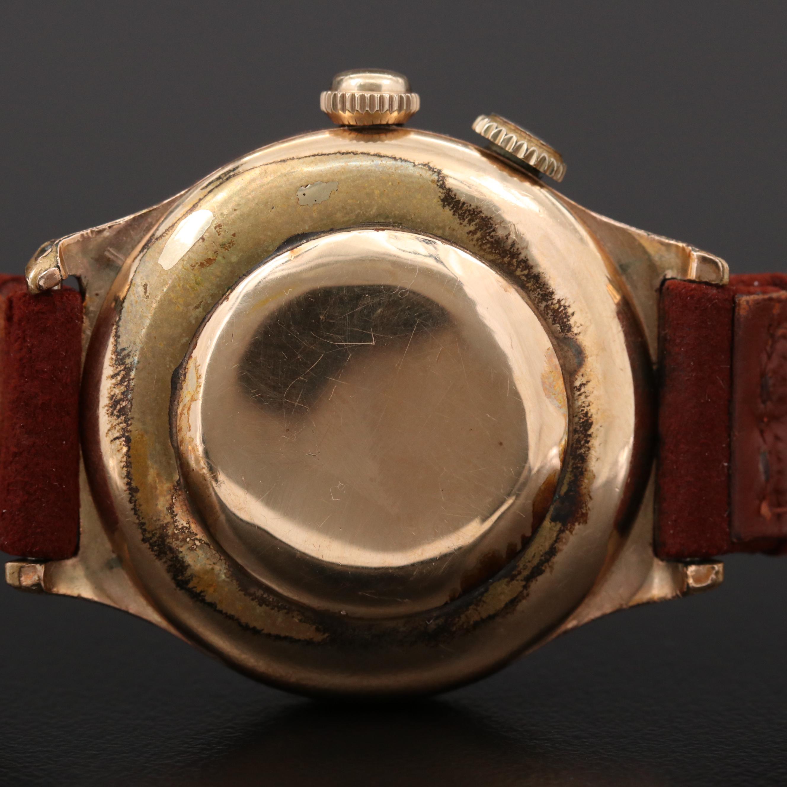 Vintage Longines Lindbergh Hour Angle 10K Gold Filled Navigation Watch