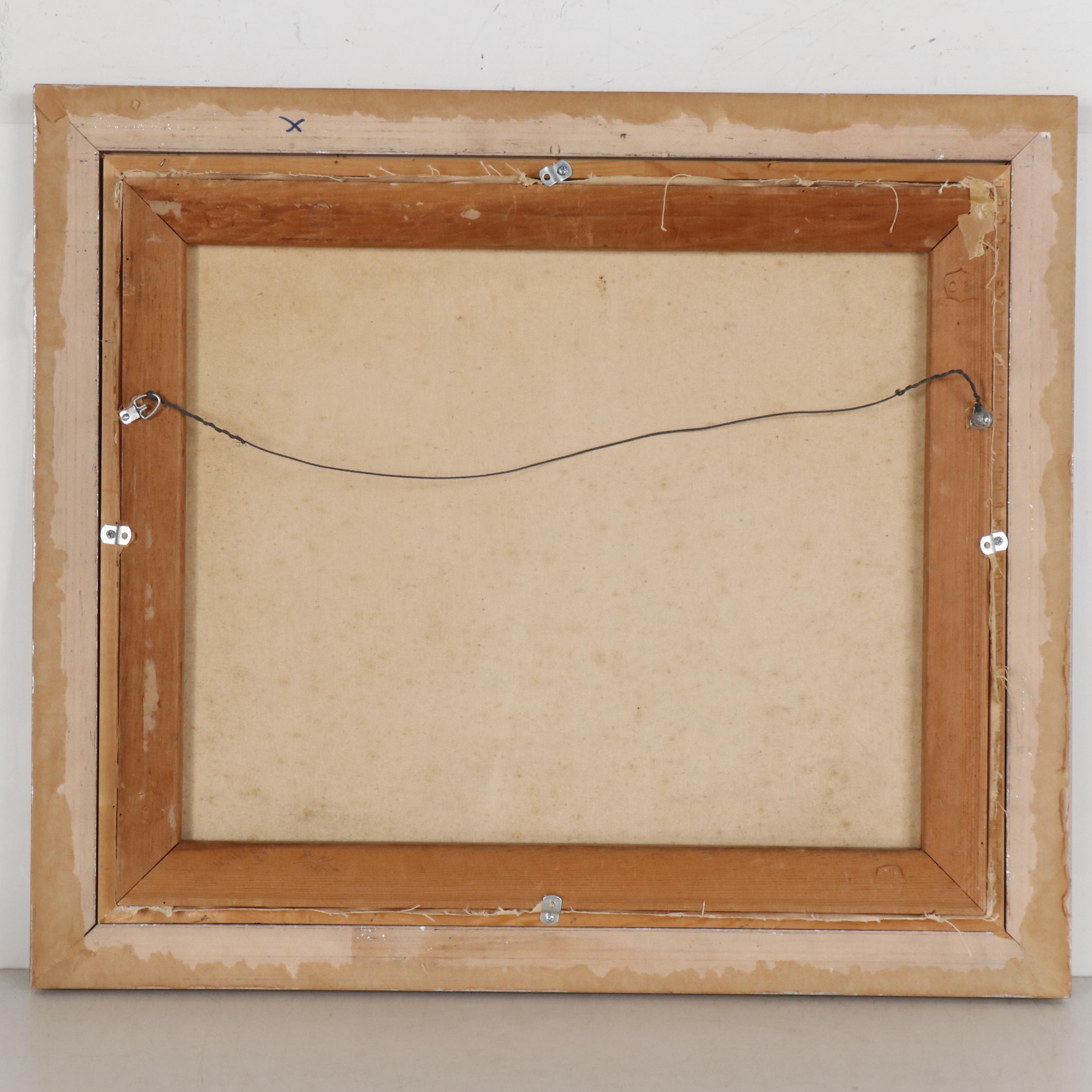 Joseph Raphael Impressionist Landscape Oil Painting