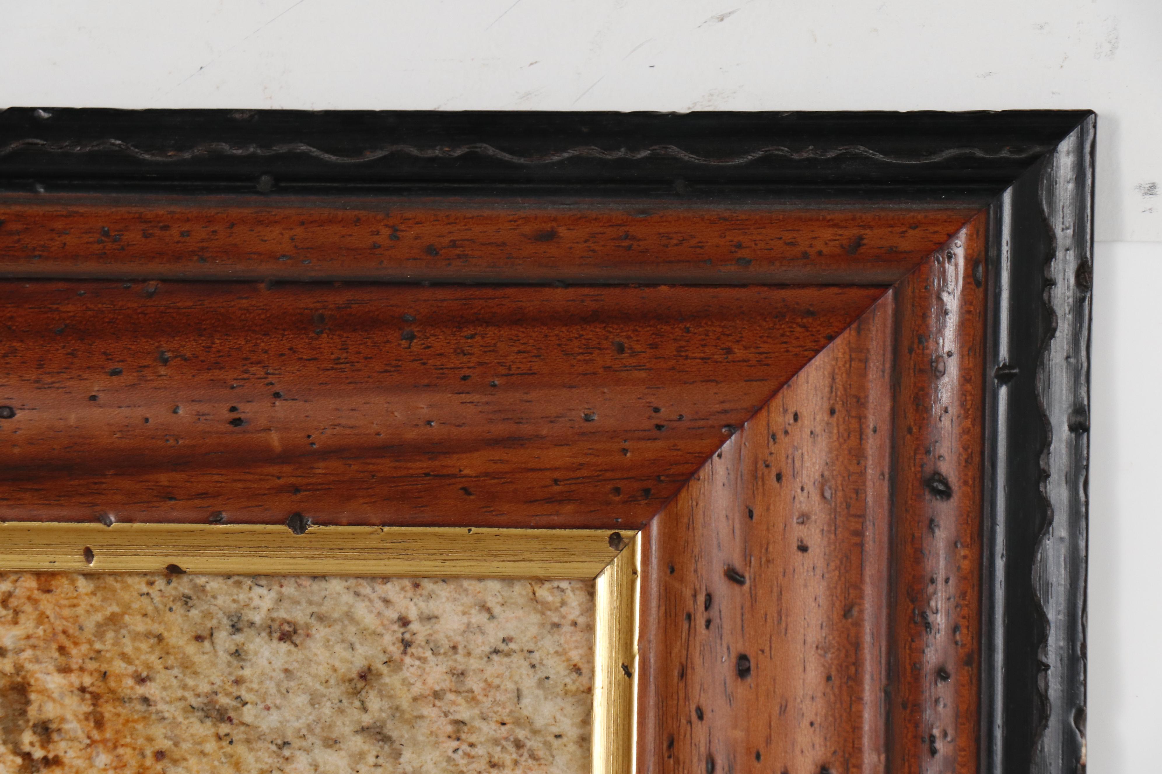 Judy Yates Oil Painting of Bassett Hound on Bed