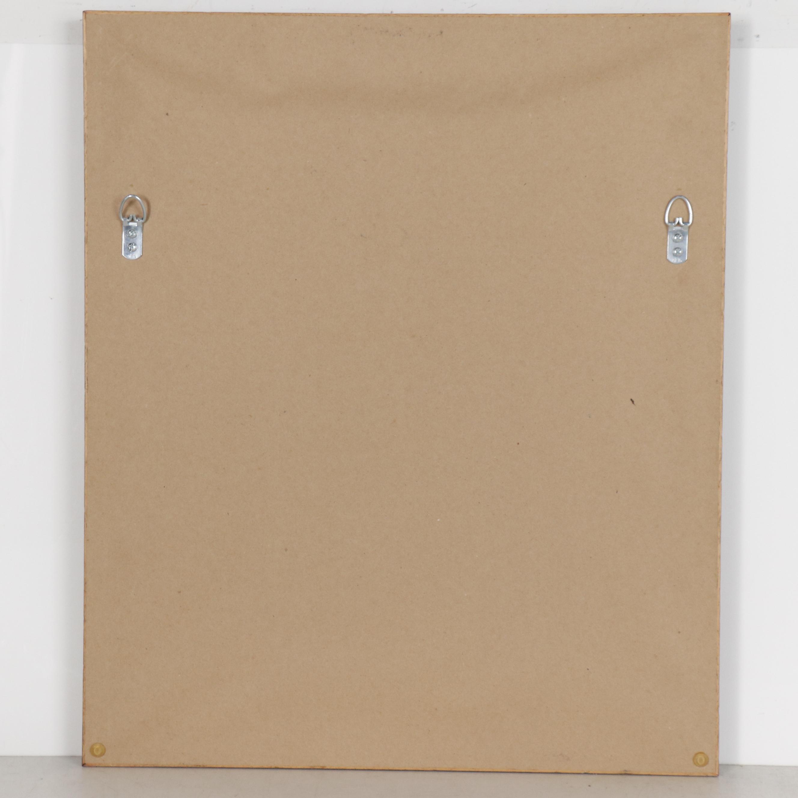 Judy Yates Oil Painting of Bassett Hound on Bed