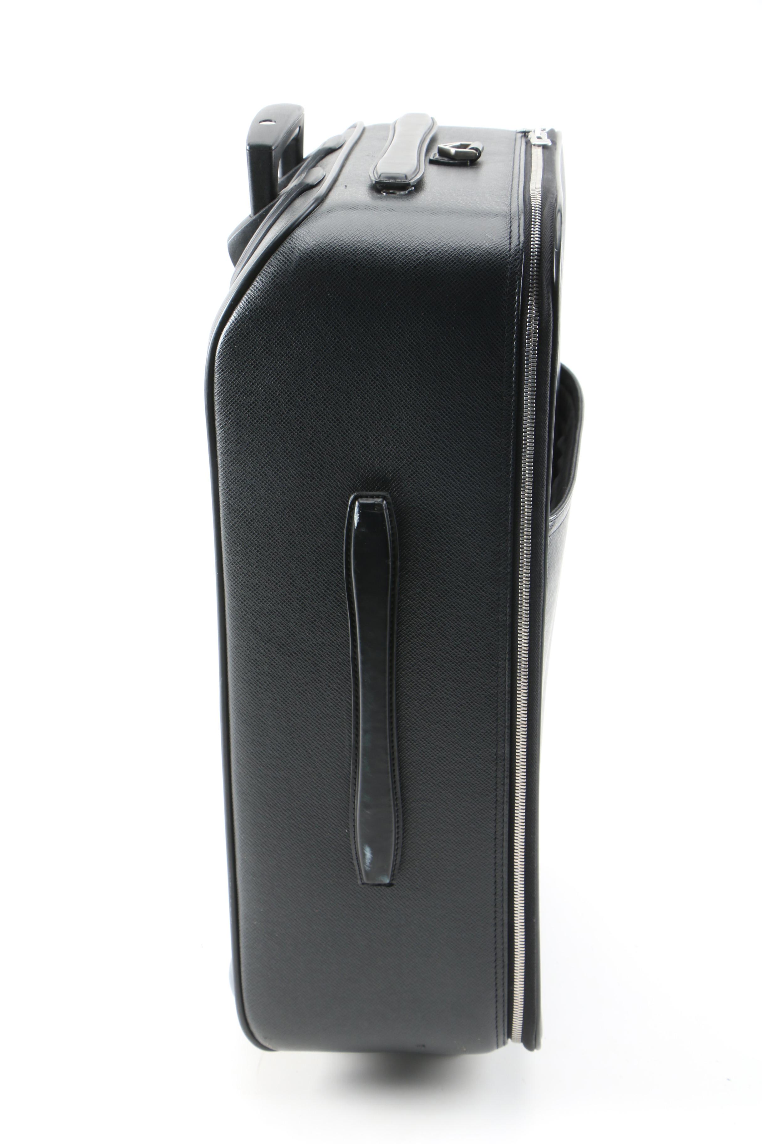 Louis Vuitton Pégase 55 Rolling Suitcase in Ardoise Taiga Leather