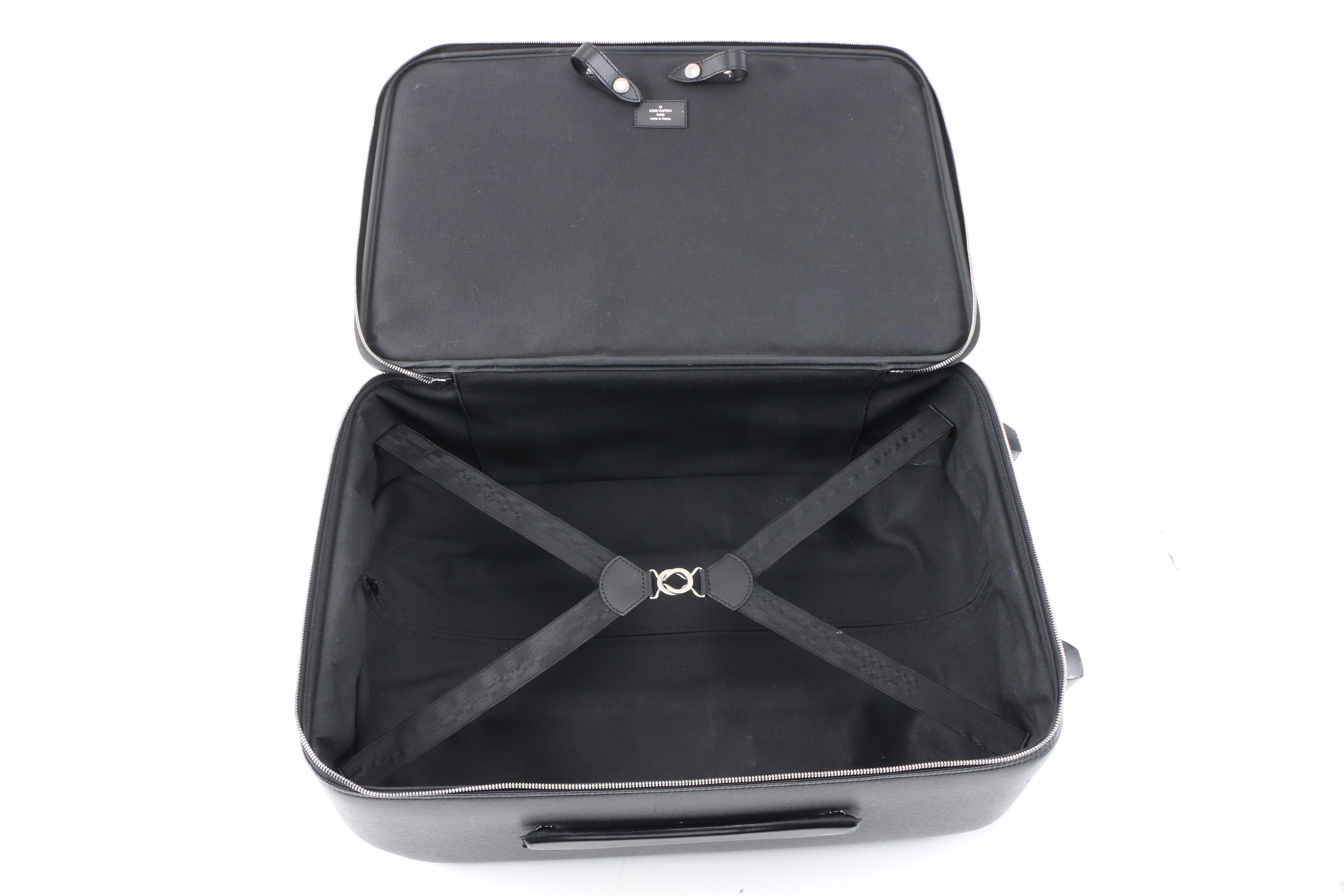 Louis Vuitton Pégase 55 Rolling Suitcase in Ardoise Taiga Leather