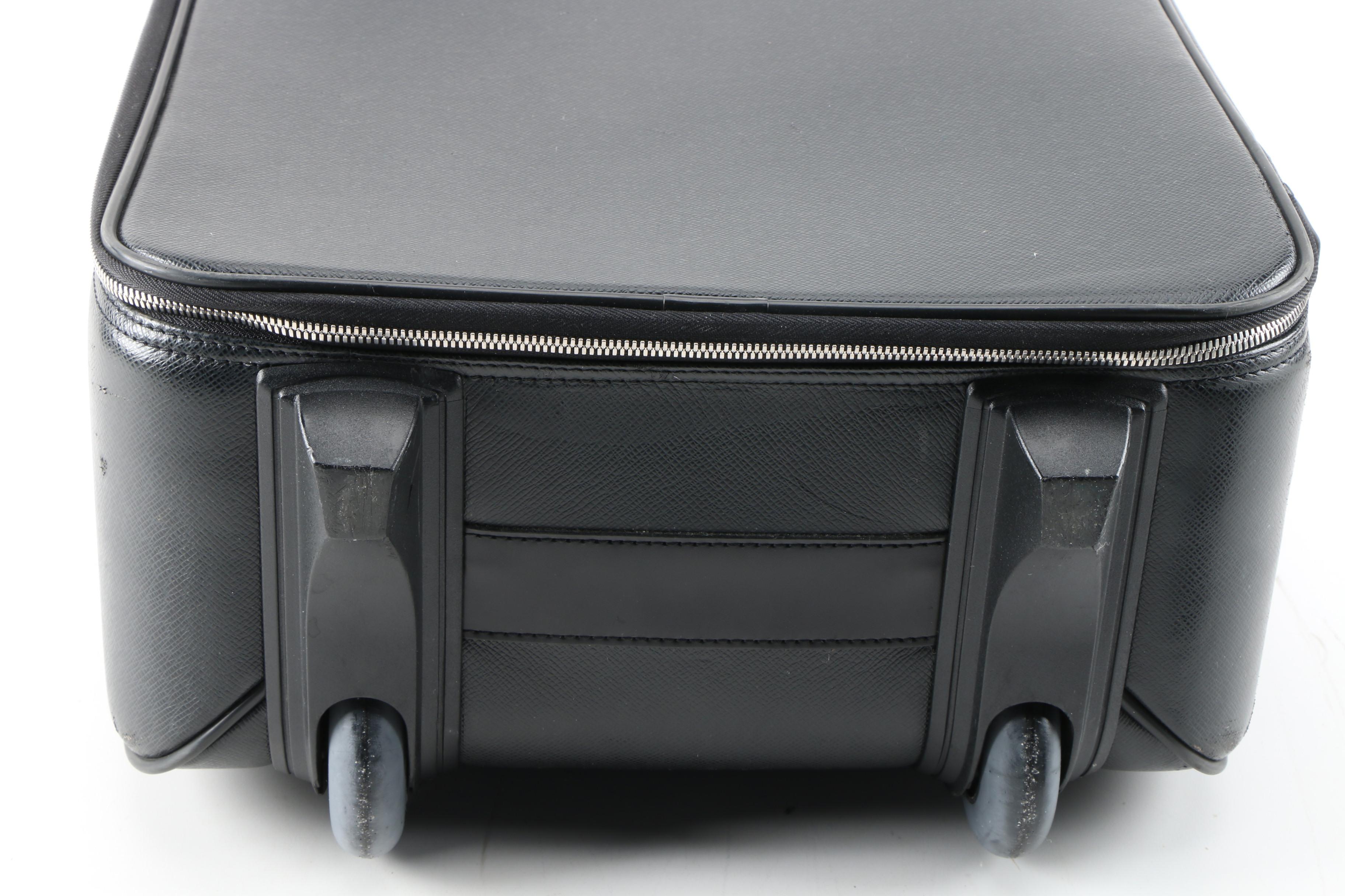 Louis Vuitton Pégase 55 Rolling Suitcase in Ardoise Taiga Leather