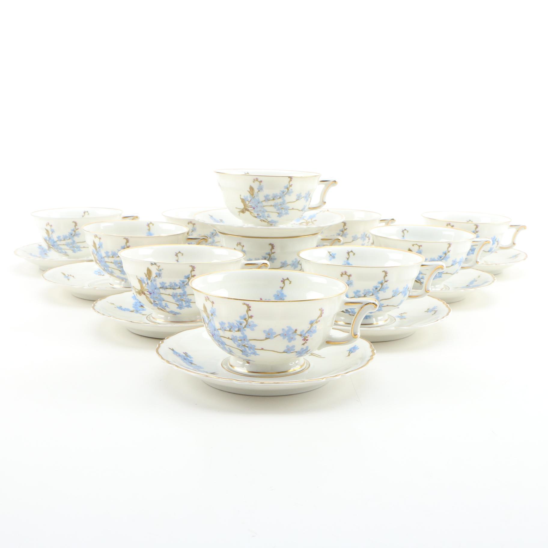 Haviland "Montmery" Porcelain Dinnerware, Mid to Late 20th Century