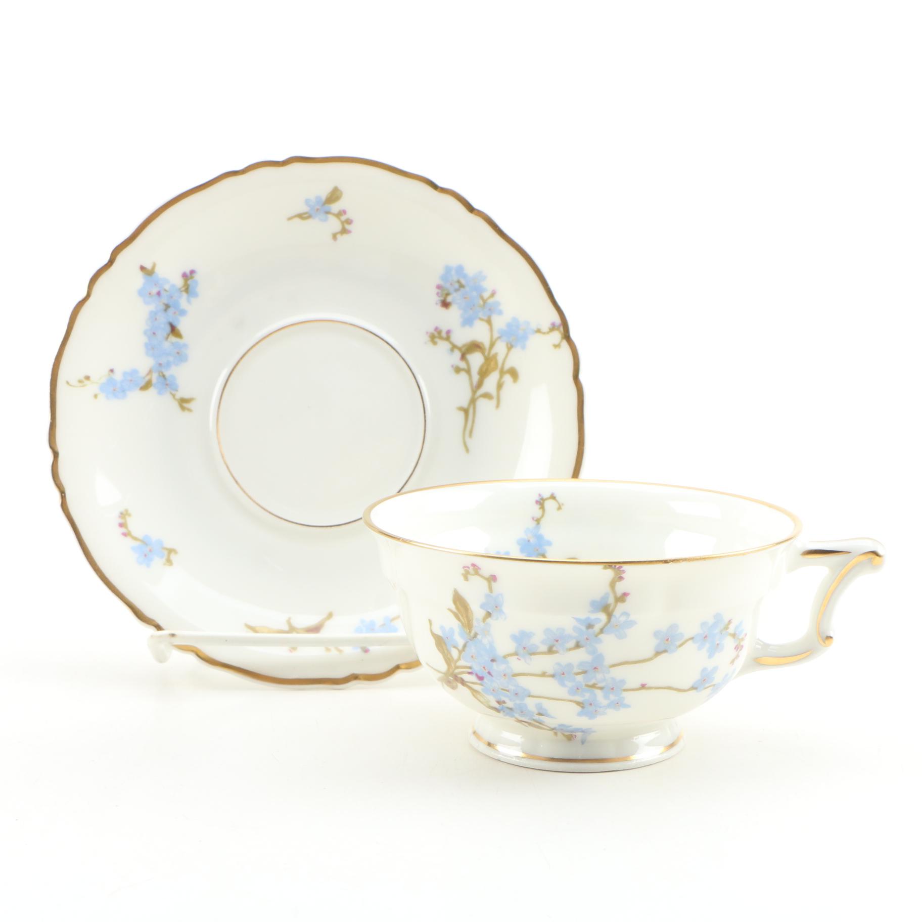 Haviland "Montmery" Porcelain Dinnerware, Mid to Late 20th Century