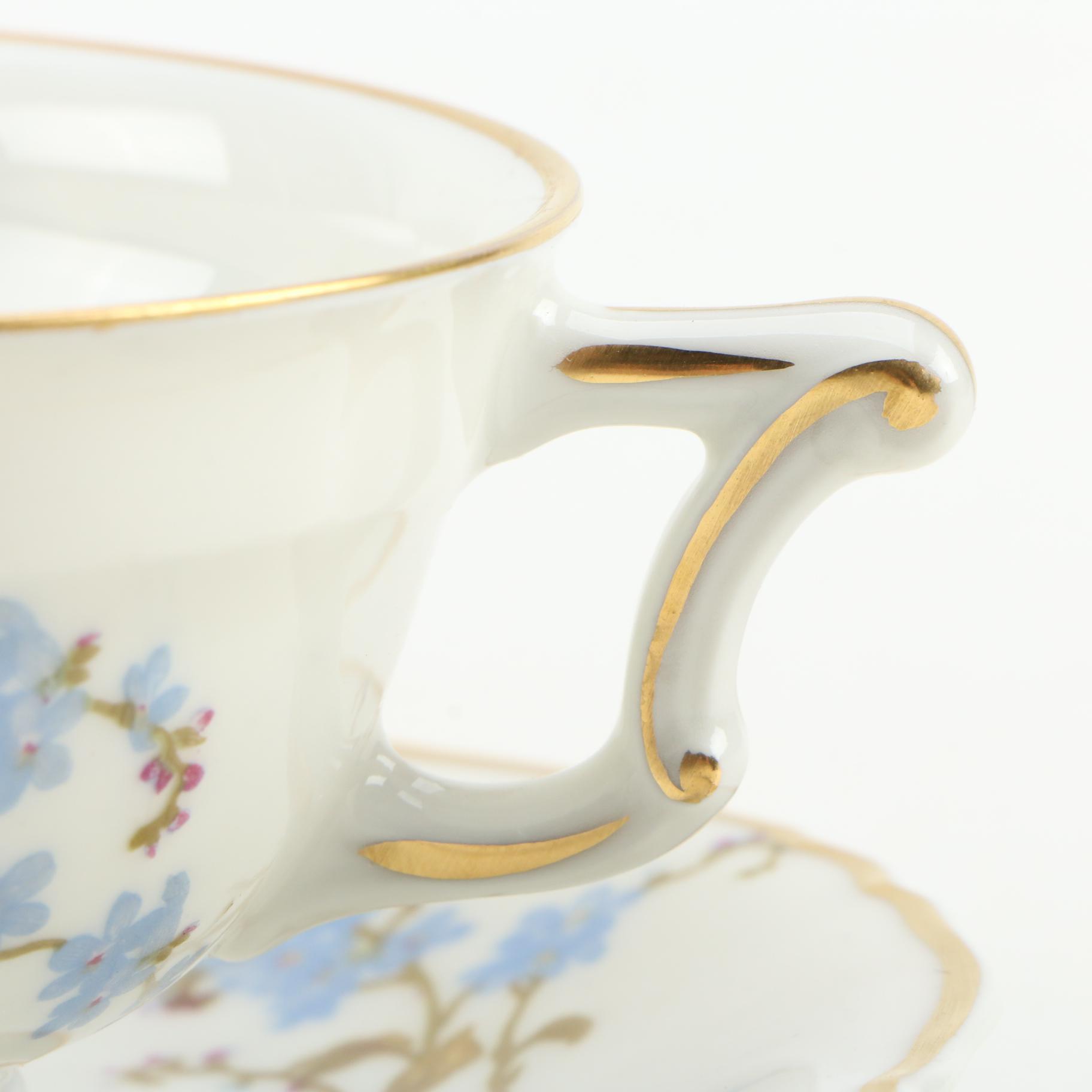 Haviland "Montmery" Porcelain Dinnerware, Mid to Late 20th Century