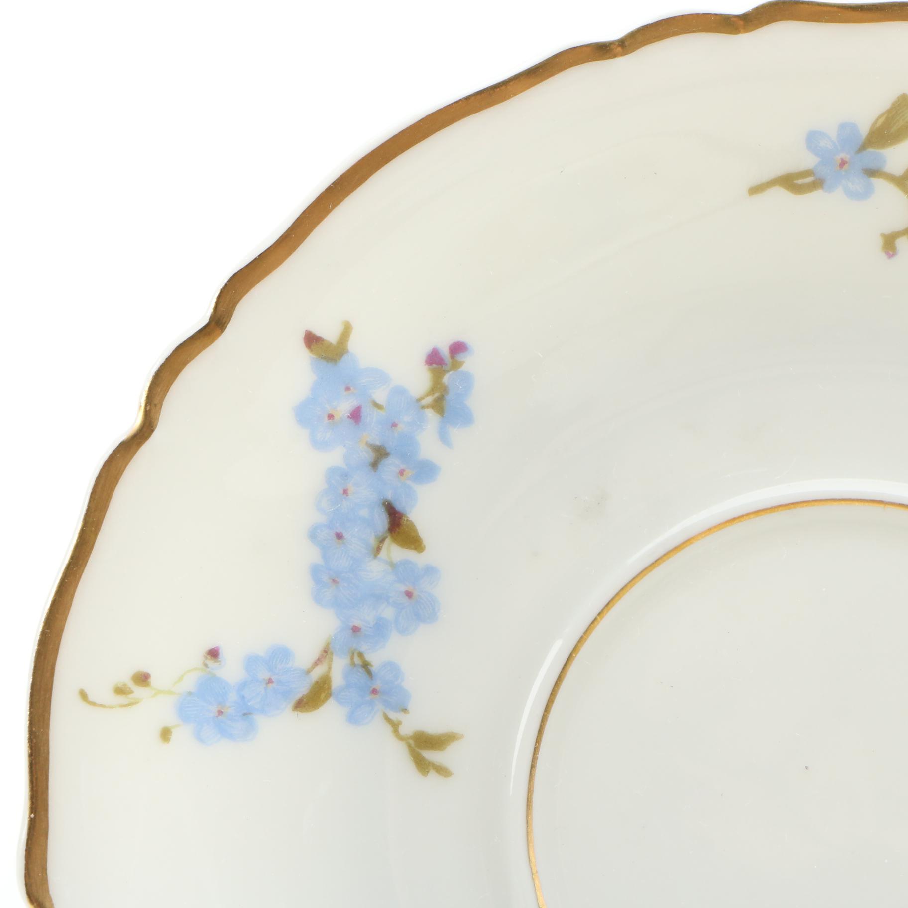 Haviland "Montmery" Porcelain Dinnerware, Mid to Late 20th Century