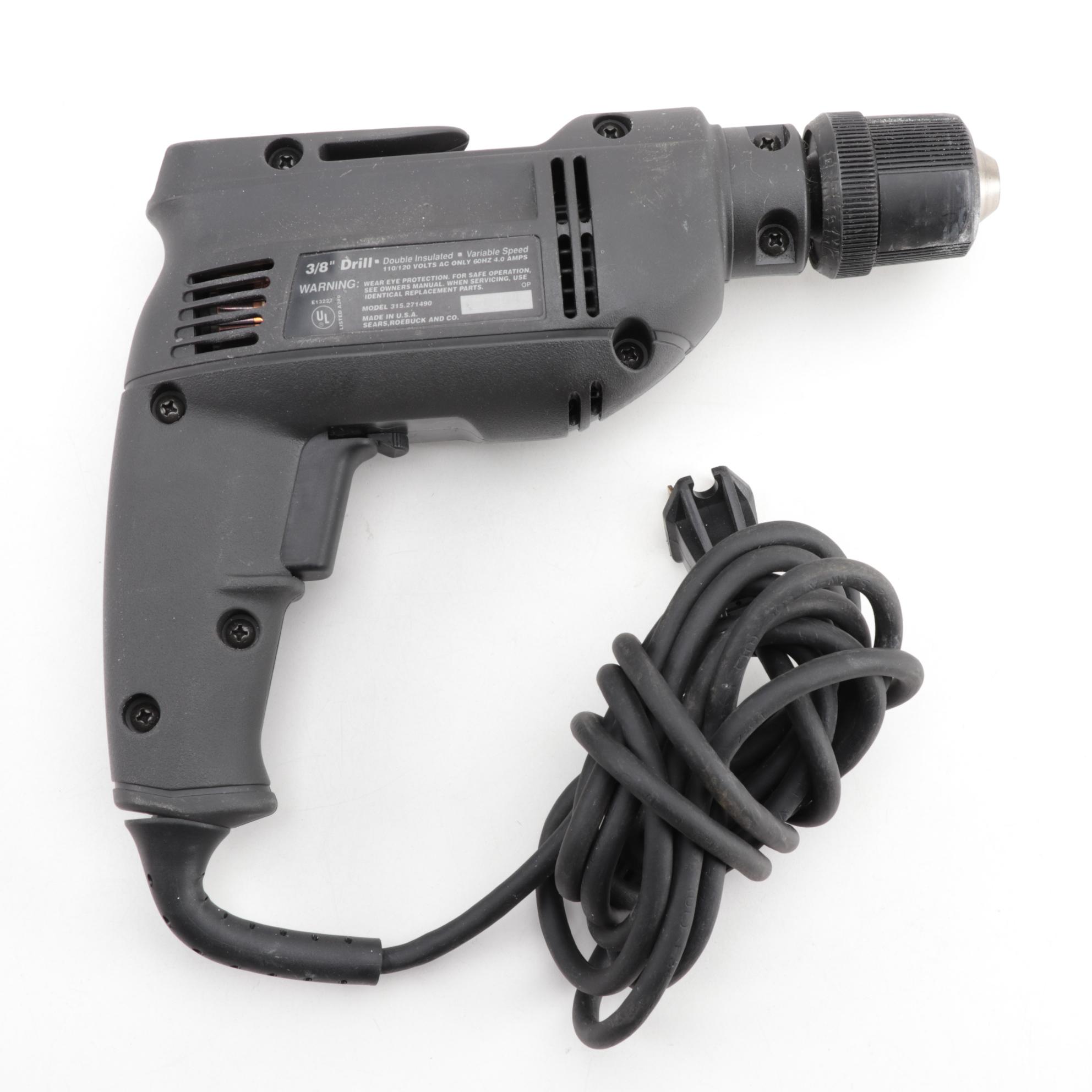 Sears Craftsman Industrial 3/8" Drill