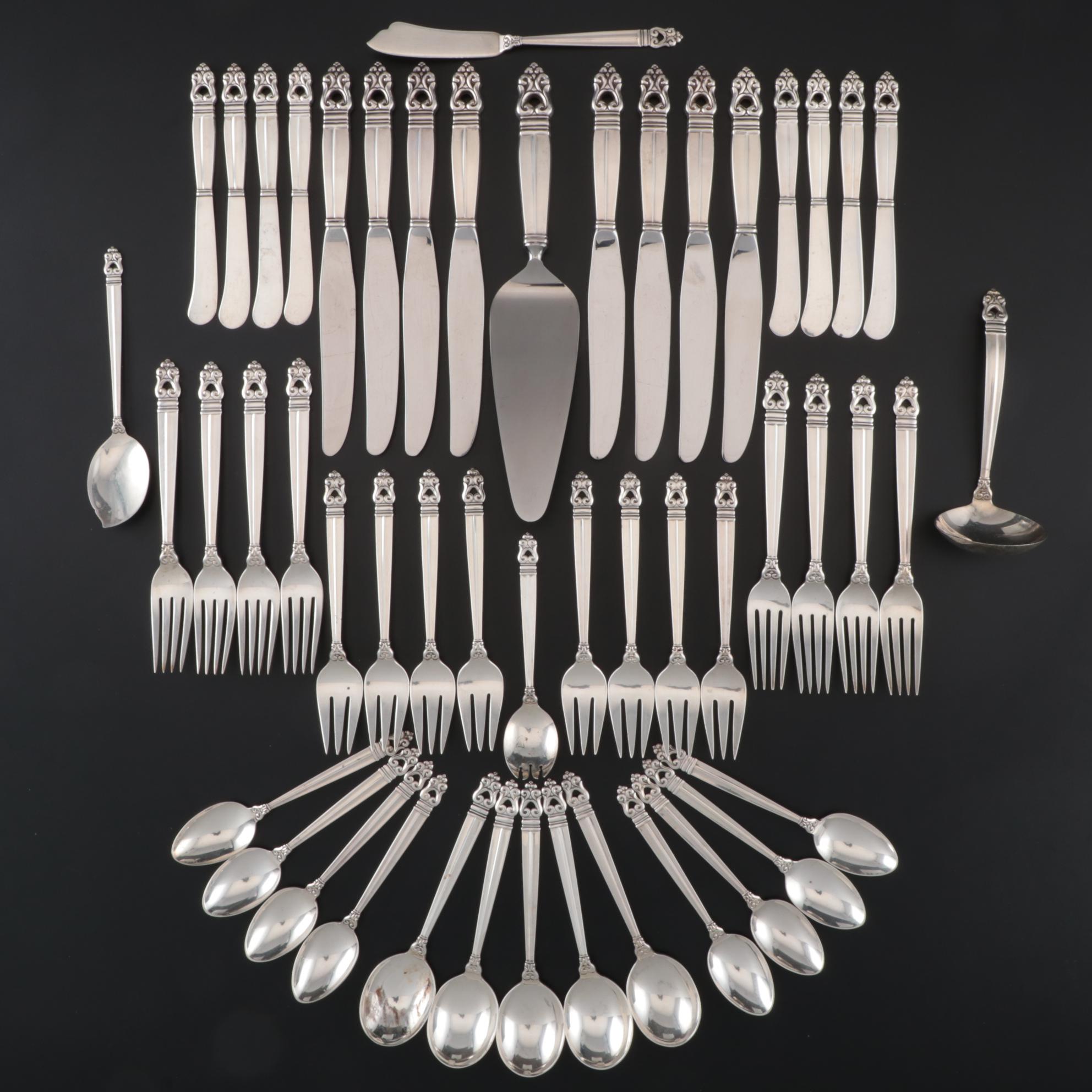 International Silver "Royal Danish" Sterling Flatware