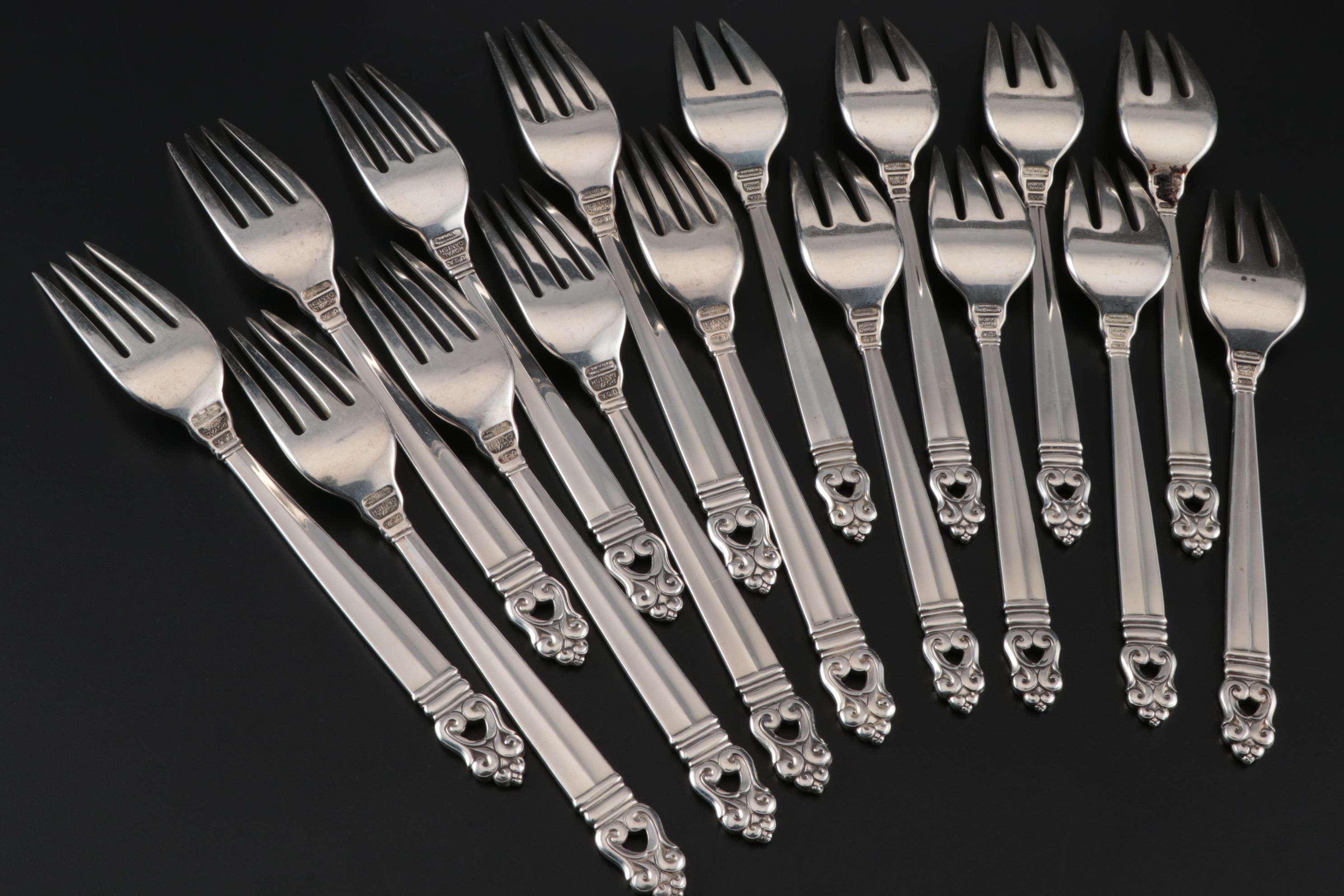 International Silver "Royal Danish" Sterling Flatware