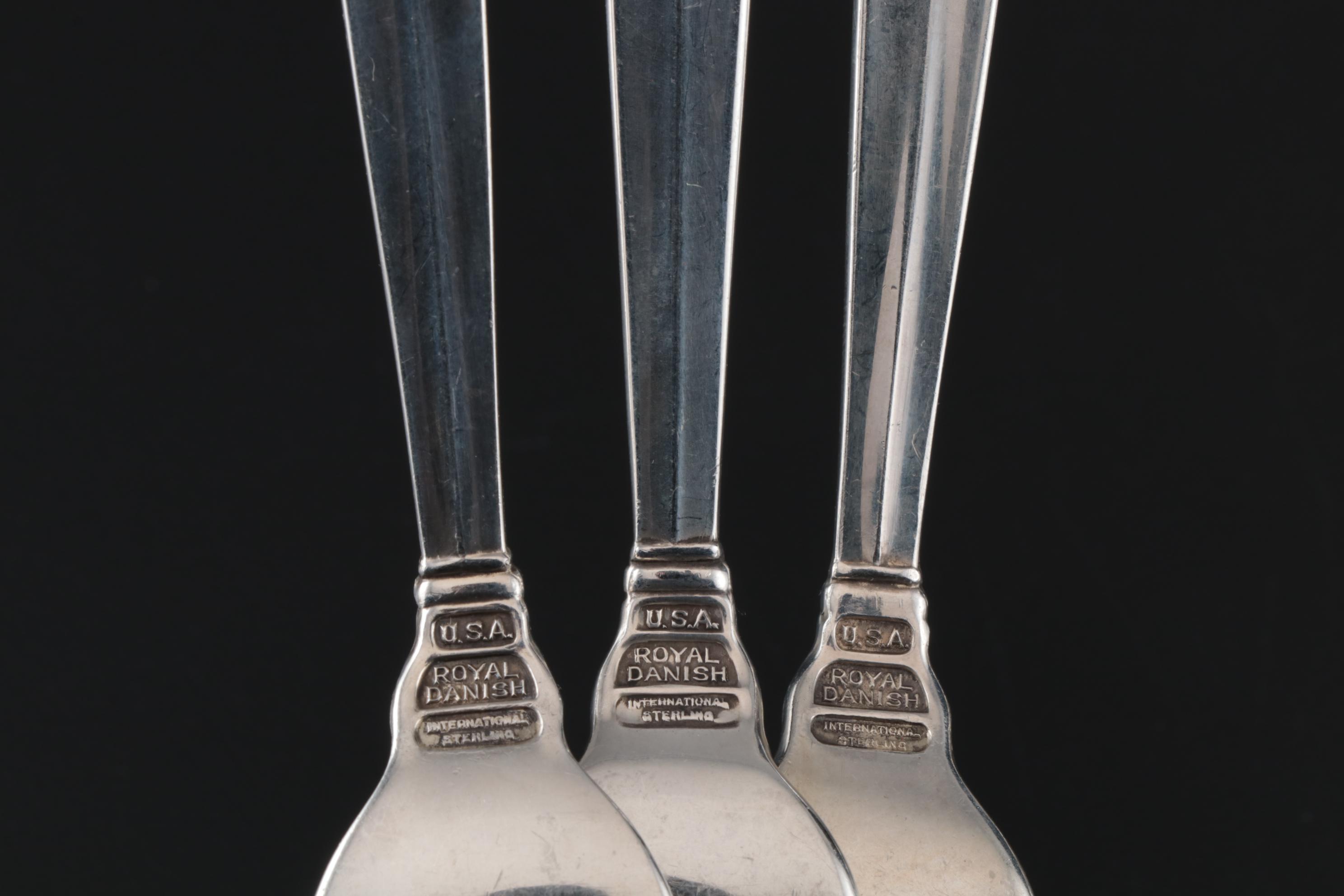International Silver "Royal Danish" Sterling Flatware