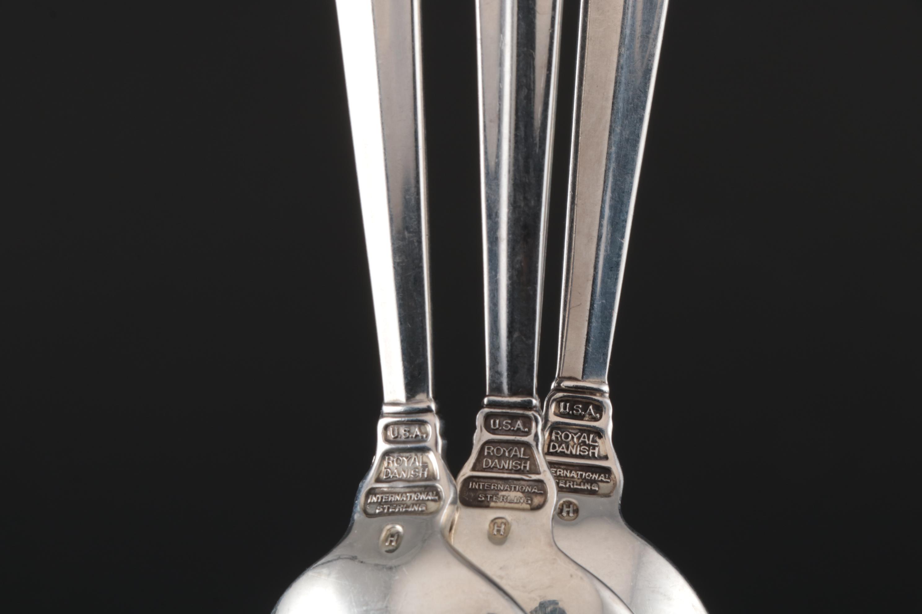 International Silver "Royal Danish" Sterling Flatware