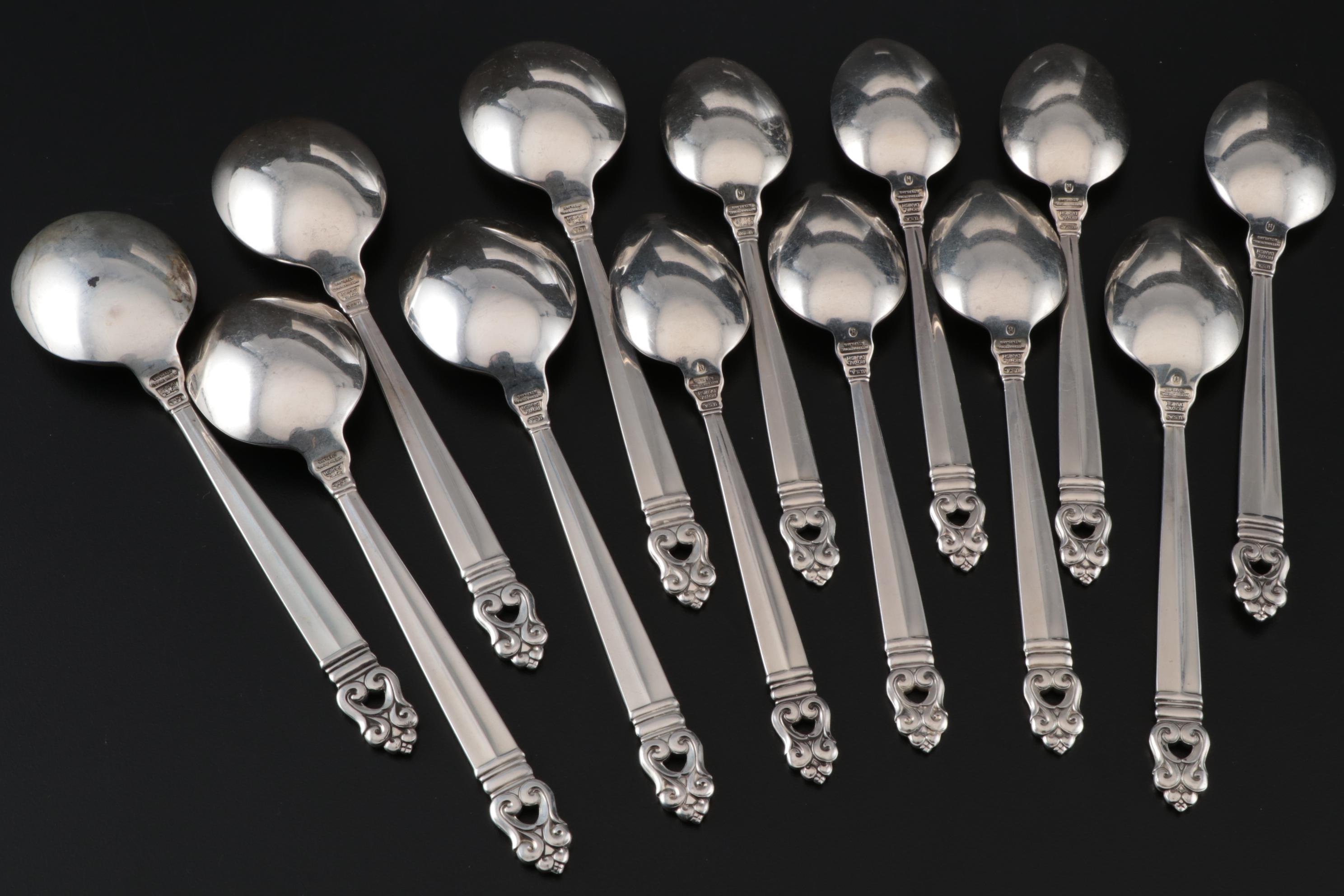 International Silver "Royal Danish" Sterling Flatware