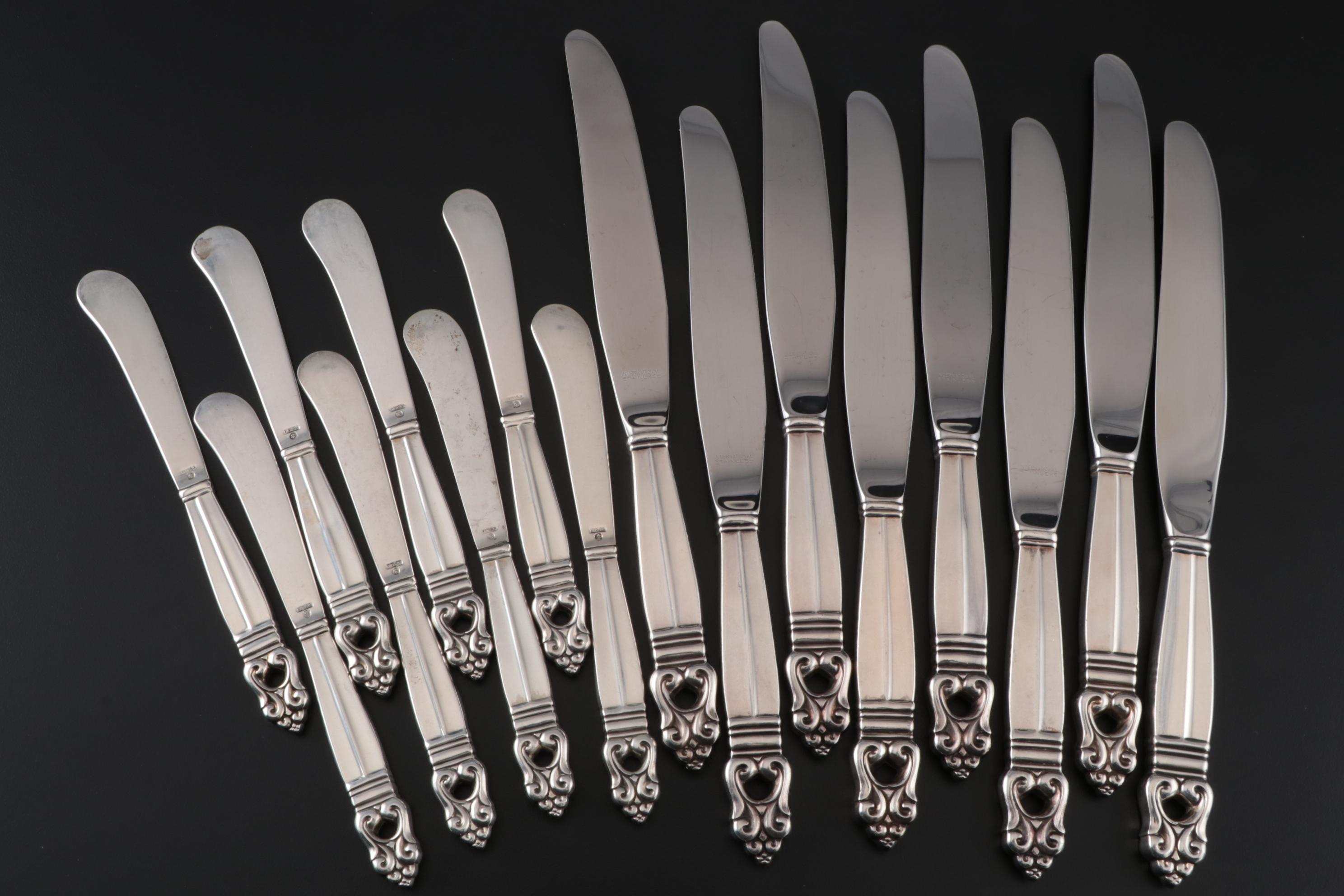 International Silver "Royal Danish" Sterling Flatware