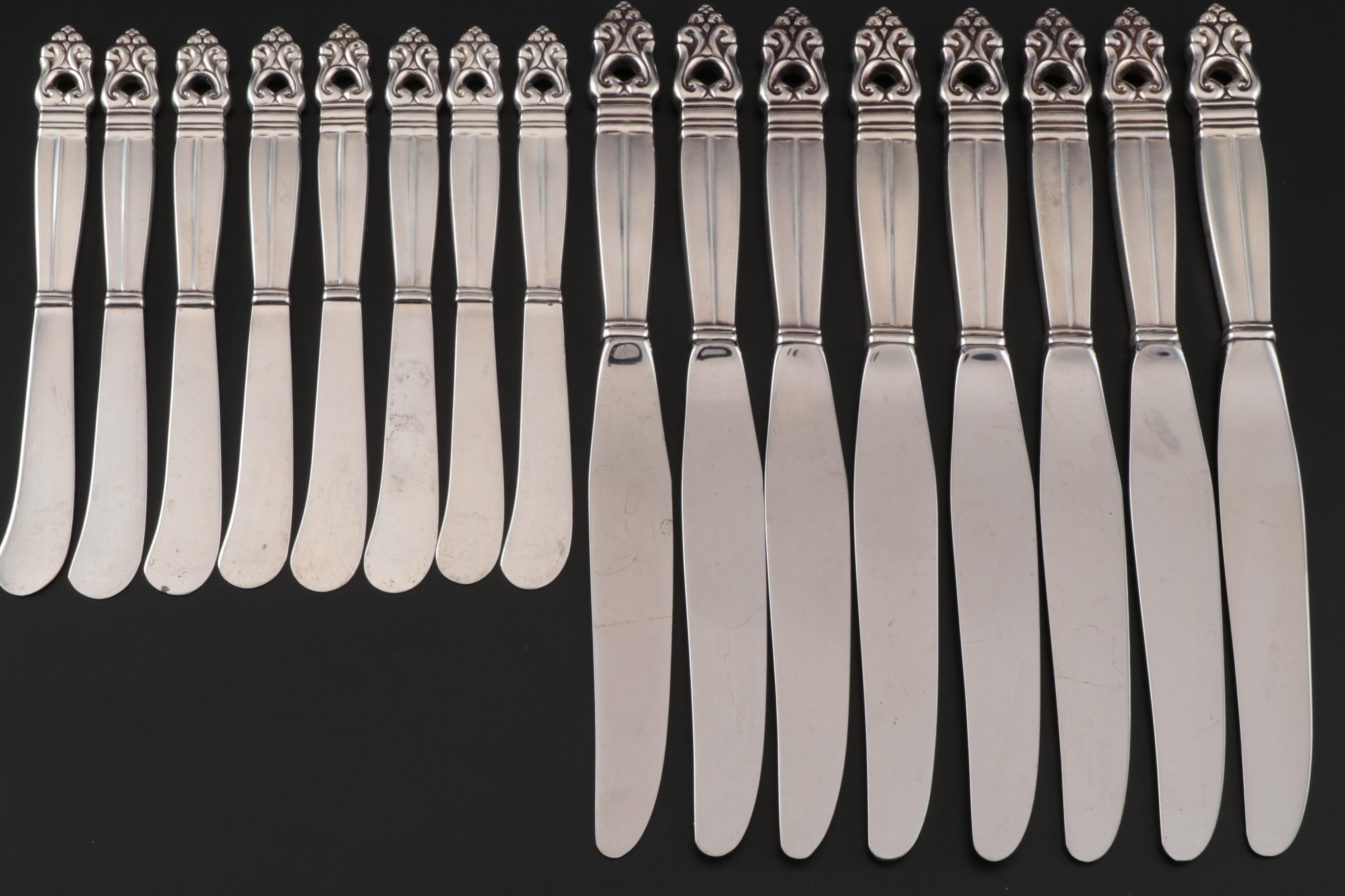 International Silver "Royal Danish" Sterling Flatware