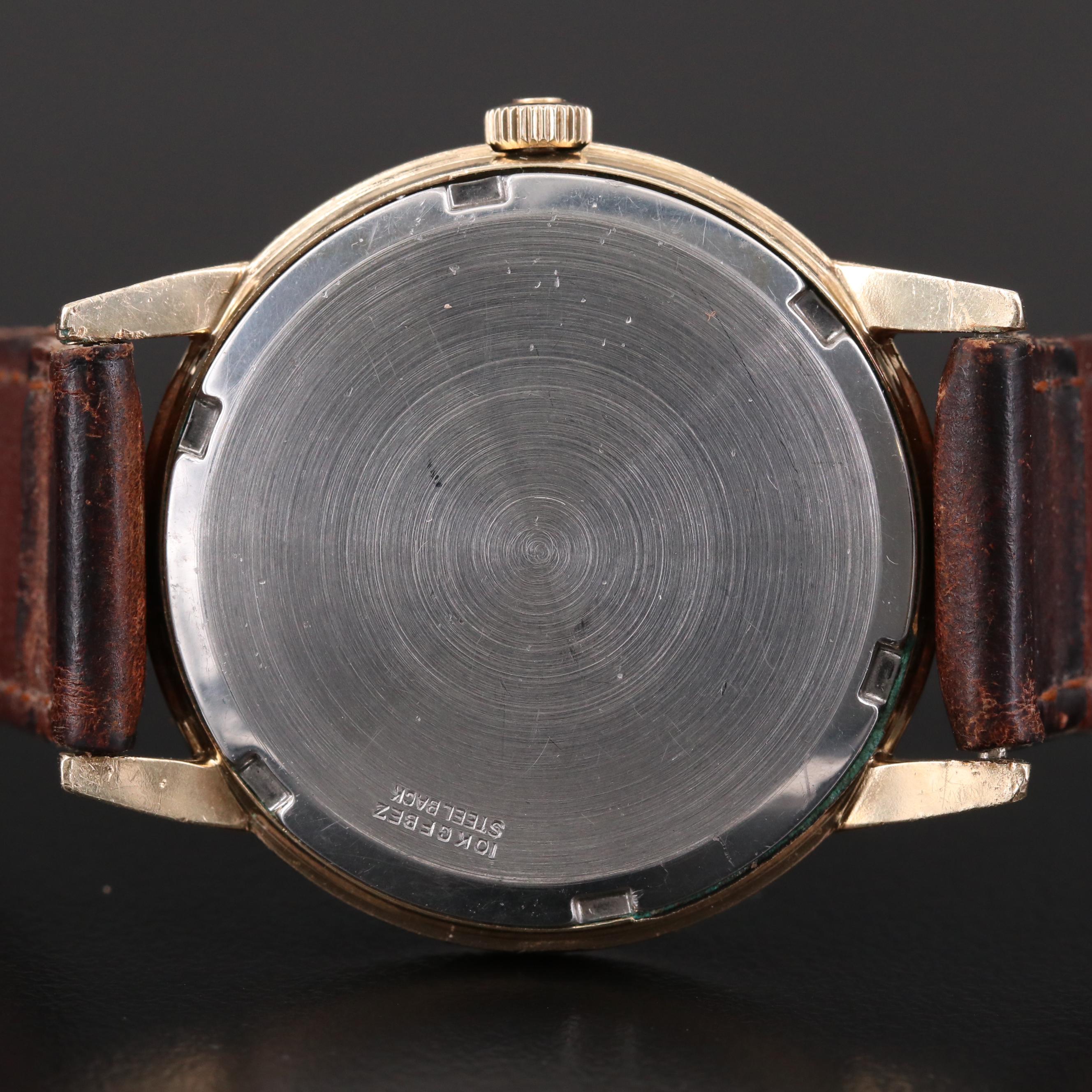 Vintage Omega 10K Gold Filled Automatic Watch, 1963